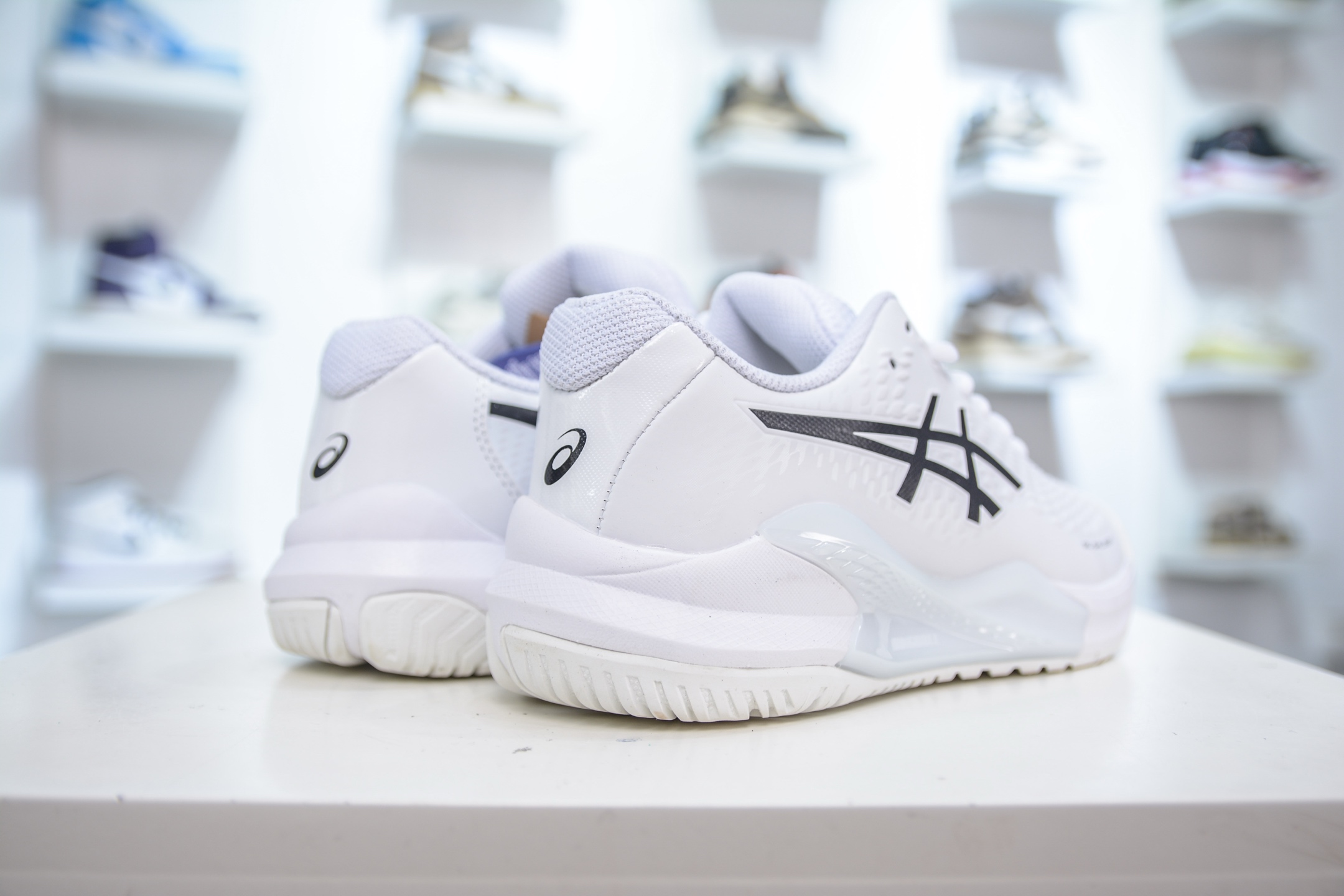 Asics Gel-Challenger 14 White/Black Lightweight Tennis Shoes for Women 6 i1748369783033 5355 0 5