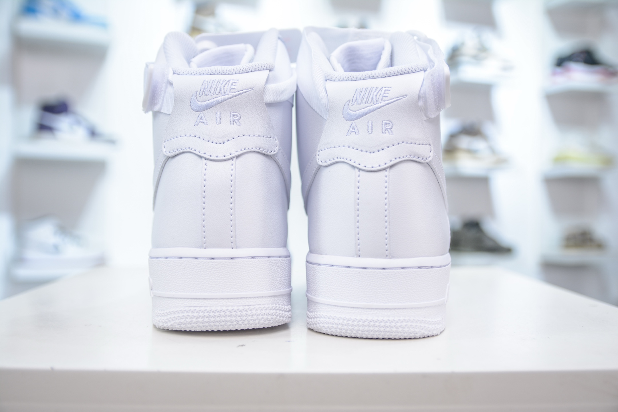 HY版纯原 NK Air Force 1 HIG '07 空军一号高帮经典板鞋 纯白高帮 CW2290-111
