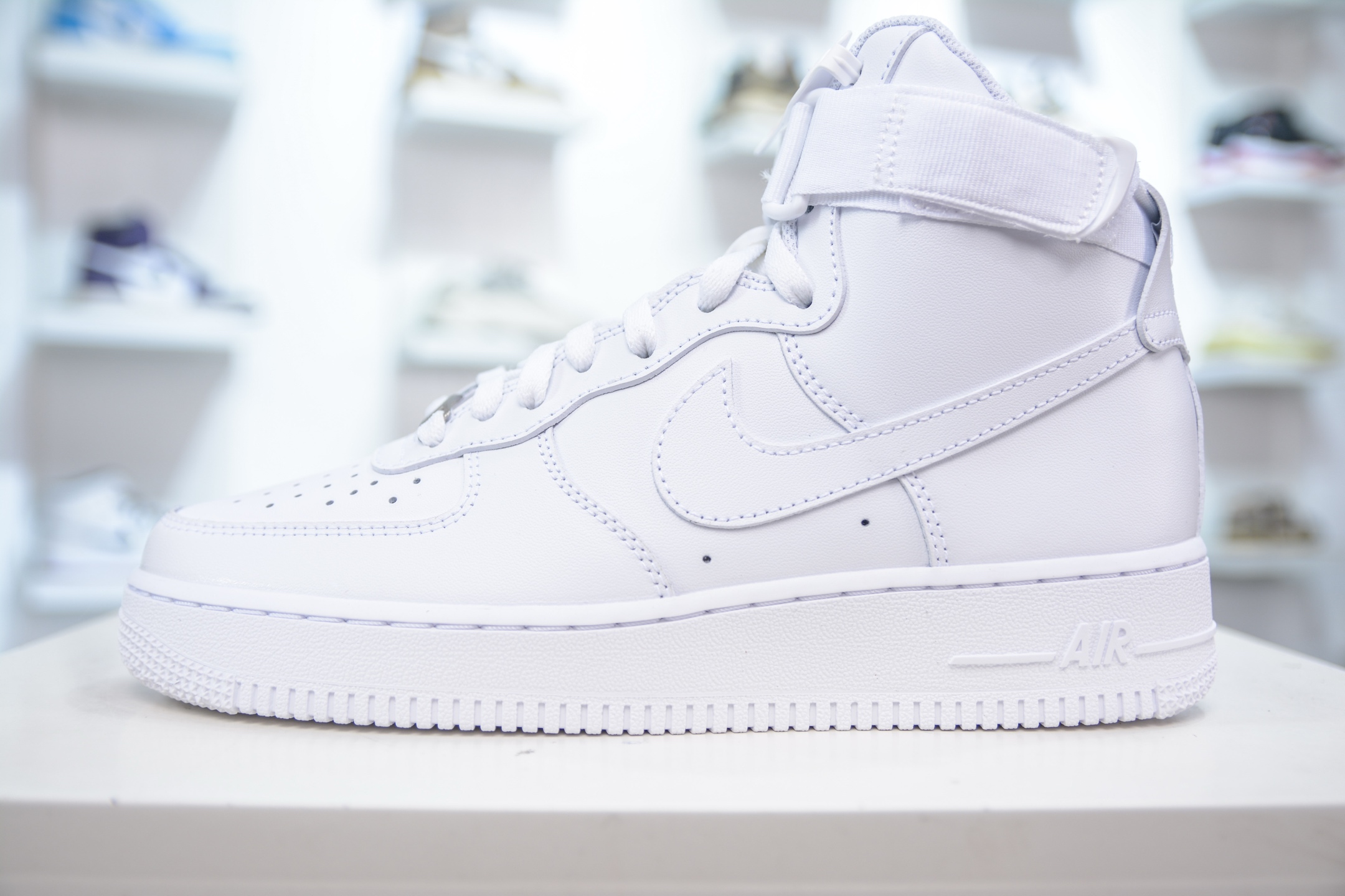 HY版纯原 NK Air Force 1 HIG ’07 空军一号高帮经典板鞋 纯白高帮 CW2290-111