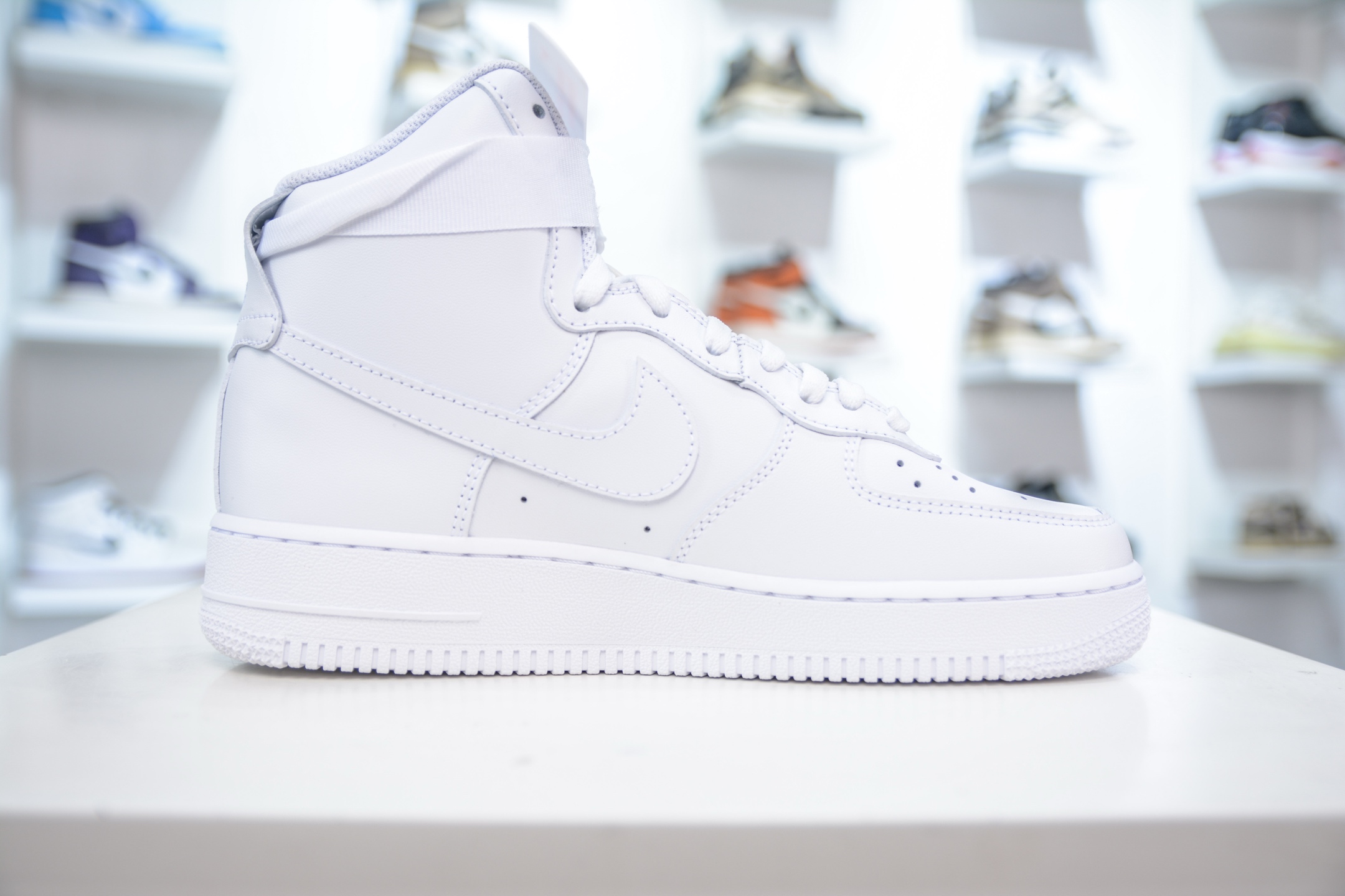 HY版纯原 NK Air Force 1 HIG '07 空军一号高帮经典板鞋 纯白高帮 CW2290-111
