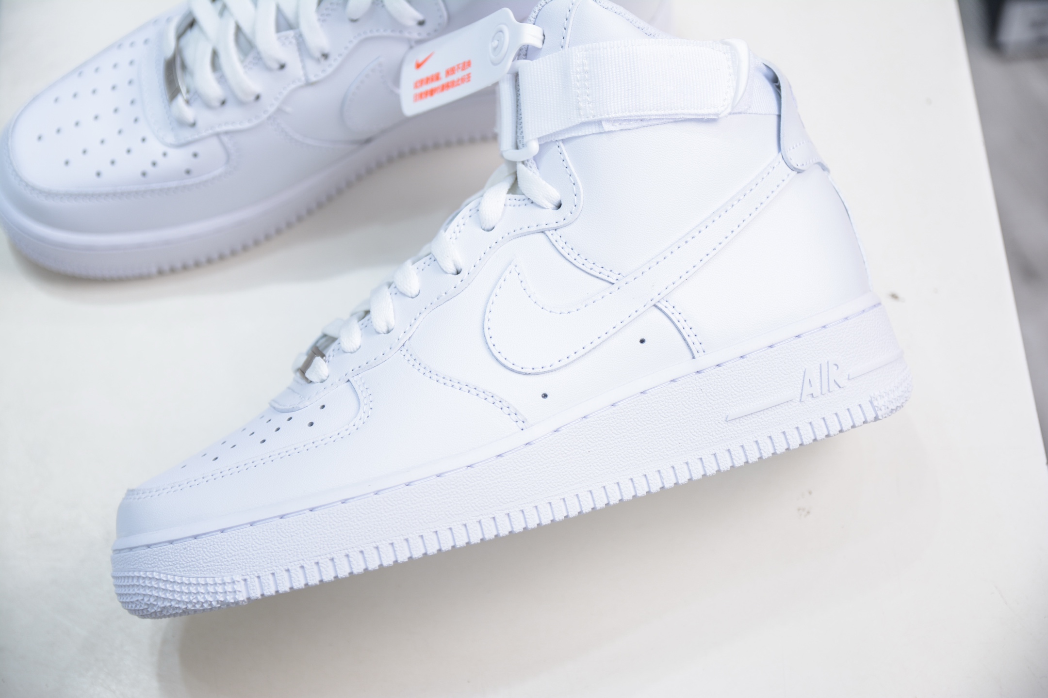HY版纯原 NK Air Force 1 HIG '07 空军一号高帮经典板鞋 纯白高帮 CW2290-111