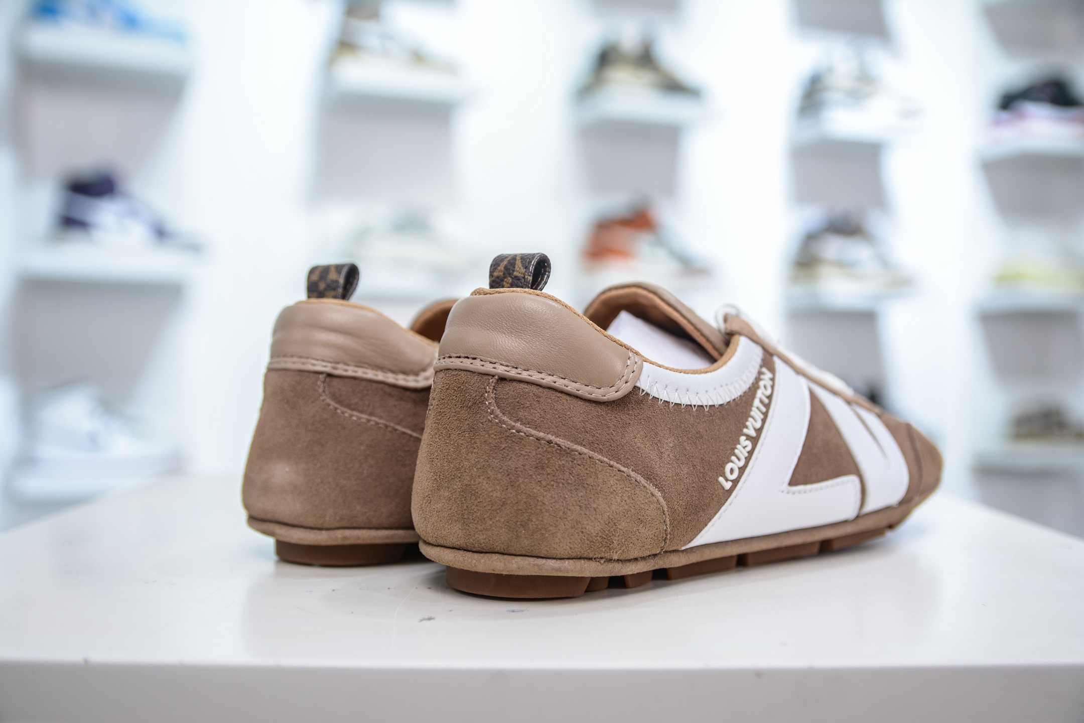Louis Vuitton Sneakerina: Elegant Leather Ballet Shoes for Women, Brown 6 i1748454782665 1839 0 4