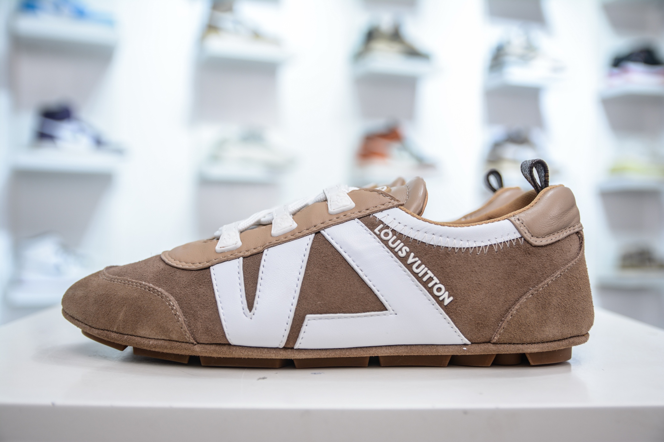 Louis Vuitton Sneakerina: Elegant Leather Ballet Shoes for Women, Brown 2 i1748454782694 4466 0 0