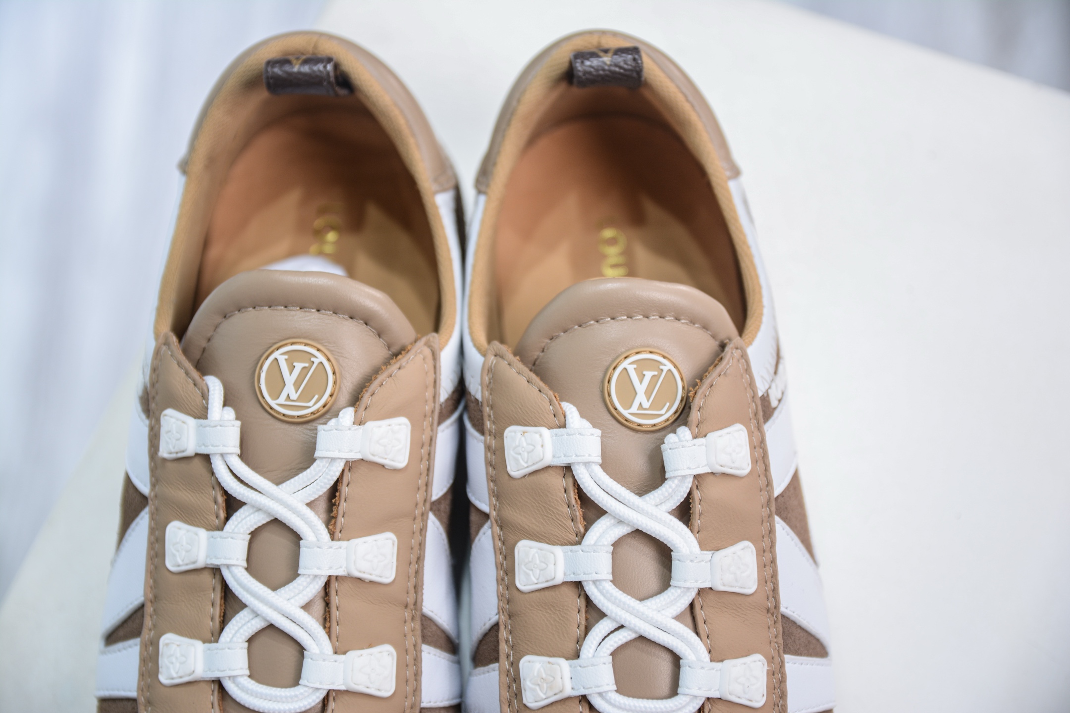 Louis Vuitton Sneakerina: Elegant Leather Ballet Shoes for Women, Brown 9 i1748454783842 9500 0 7