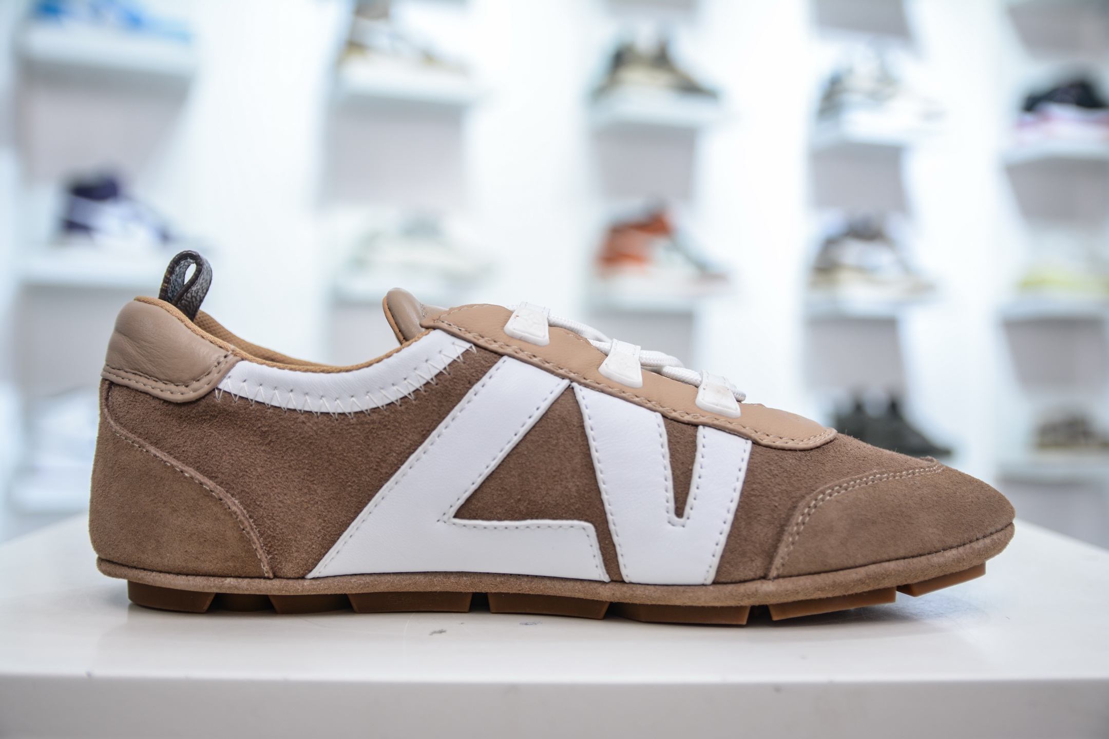 Louis Vuitton Sneakerina: Elegant Leather Ballet Shoes for Women, Brown 4 i1748454783901 5553 0 2