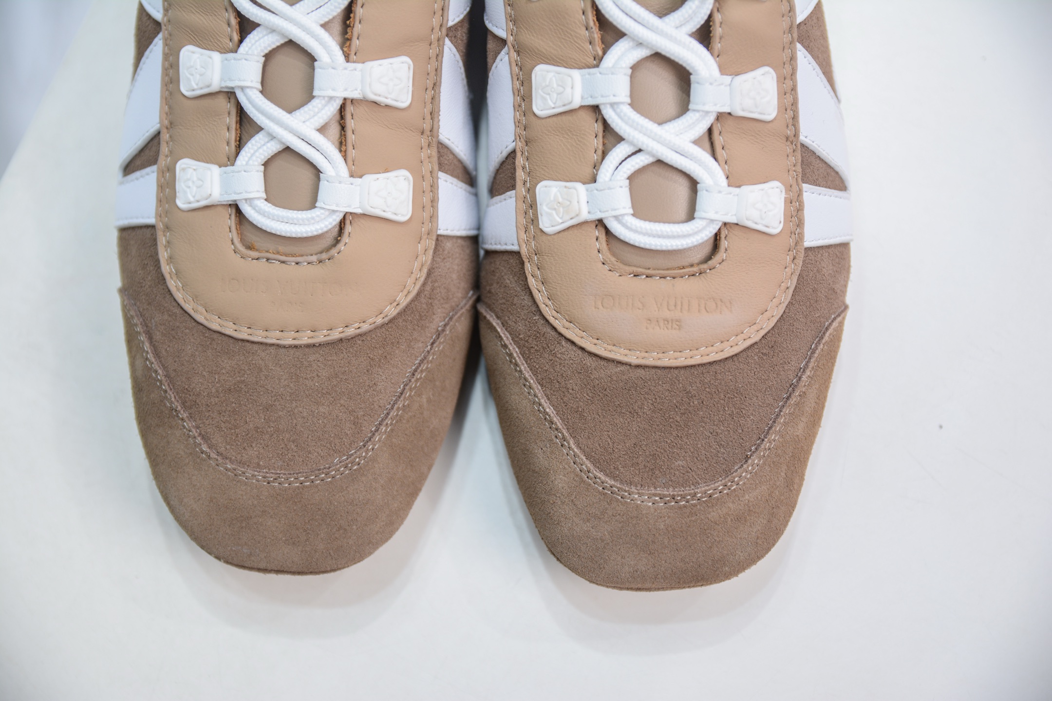 Louis Vuitton Sneakerina: Elegant Leather Ballet Shoes for Women, Brown 10 i1748454783965 2151 0 8