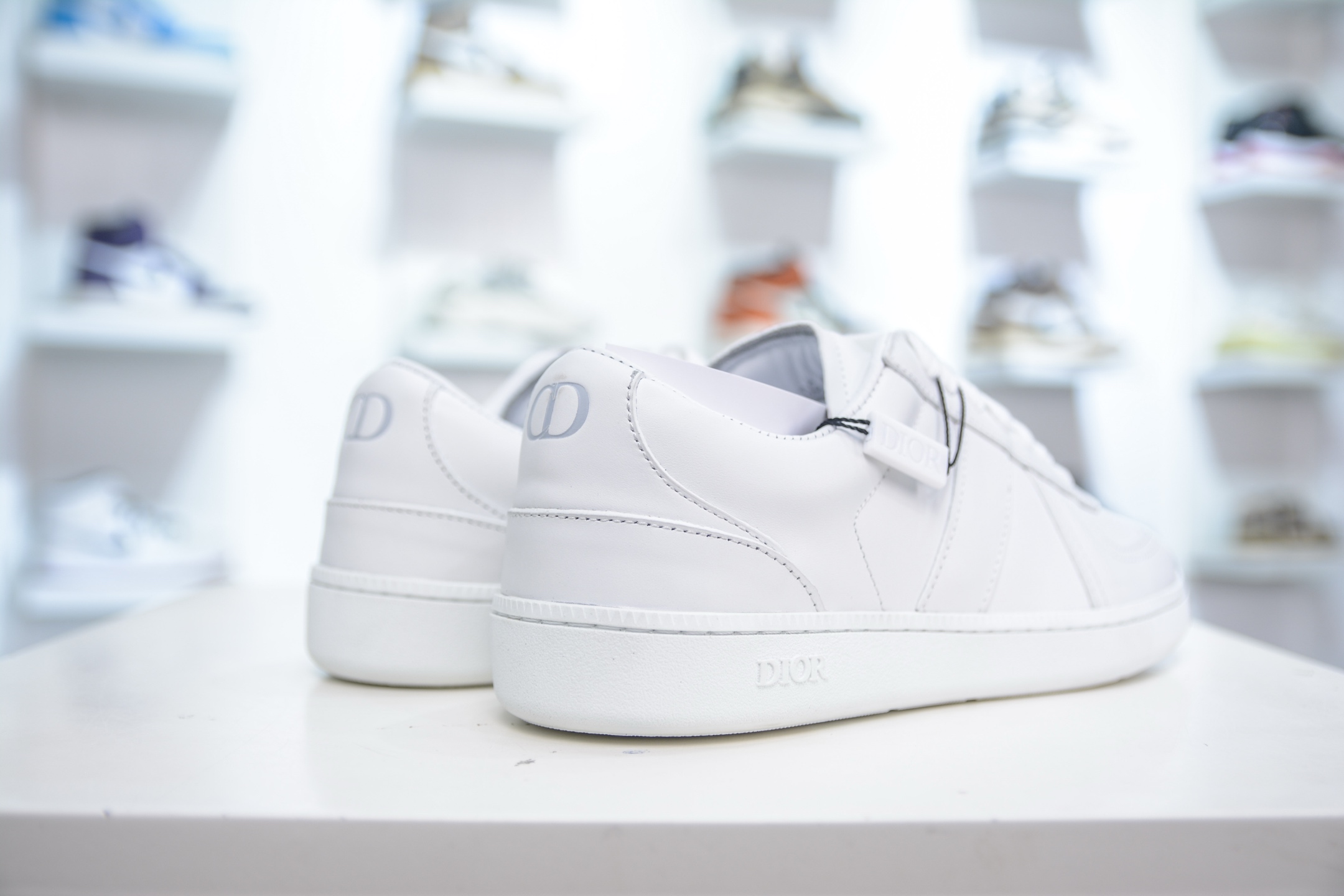 Dior B01 Matchpoint White Leather Sneakers Round Toe Lace-Up, Sizes 38-45 7 i1748454896846 6967 0 5