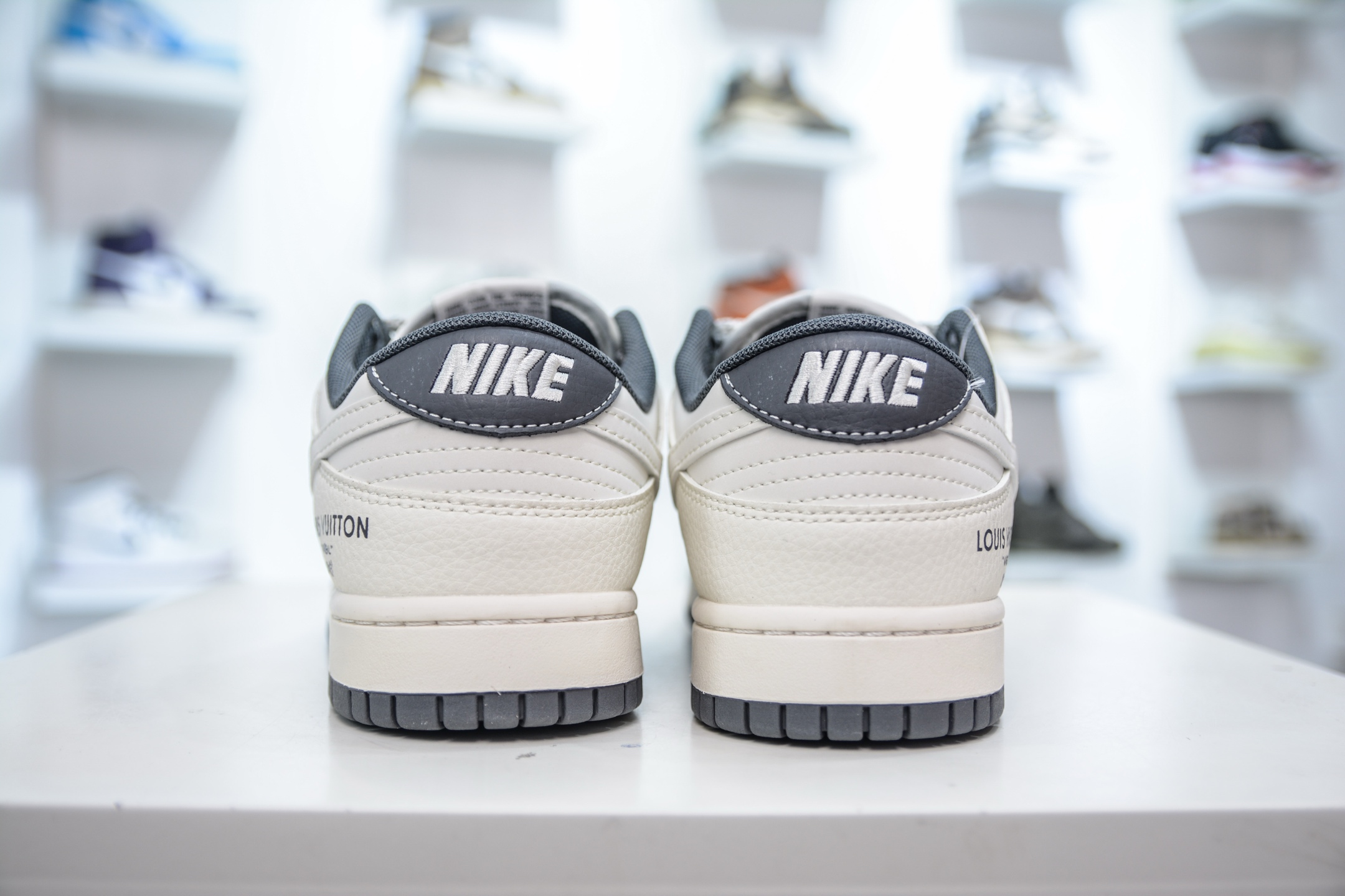 Nike SB Dunk Low x Louis Vuitton Collab White Print Sneaker Size 36-45 3 i1748455471842 3291 0 1