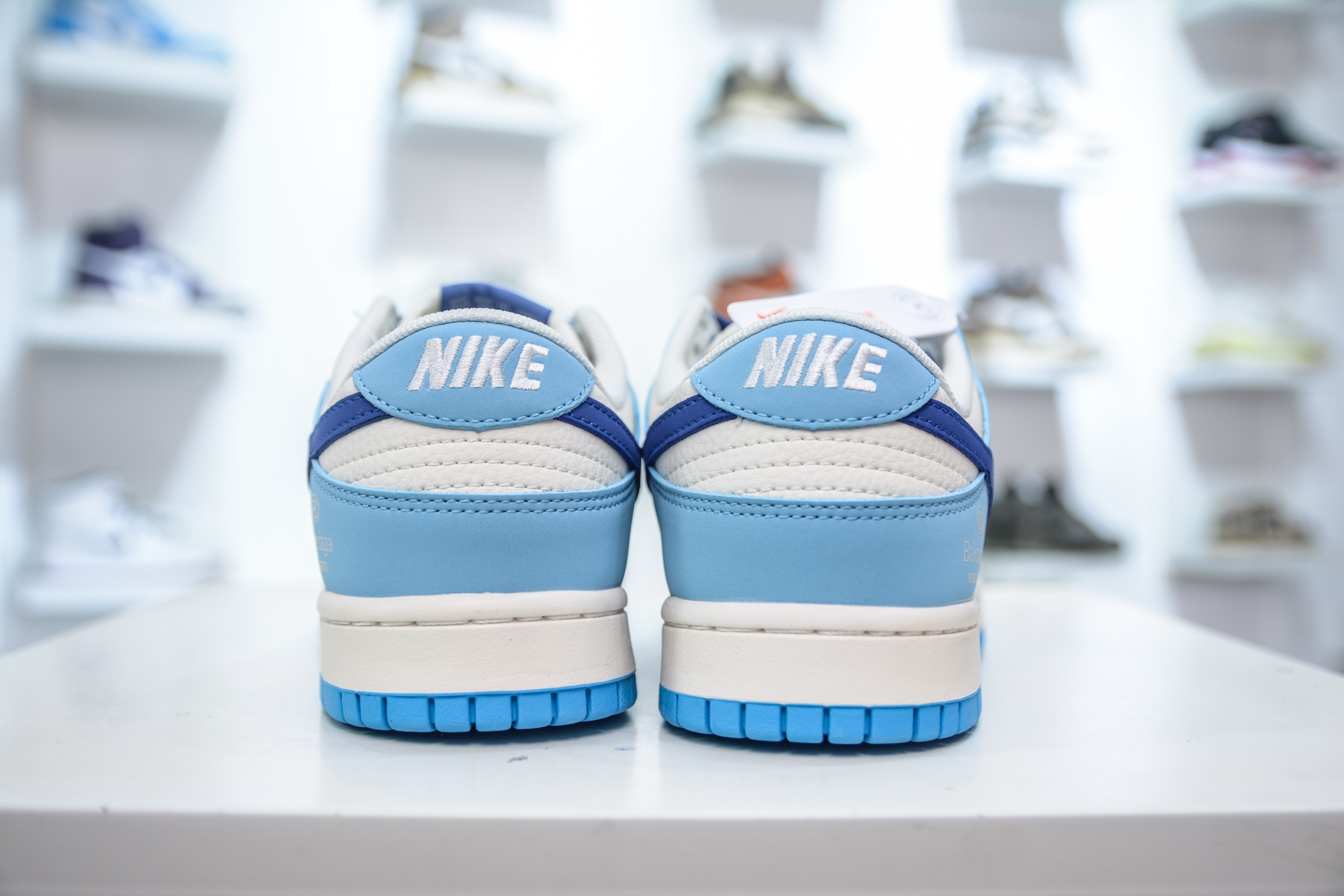 Nike SB Dunk Low x Balenciaga 巴黎世家-白深浅蓝拼接 ZH2598-275