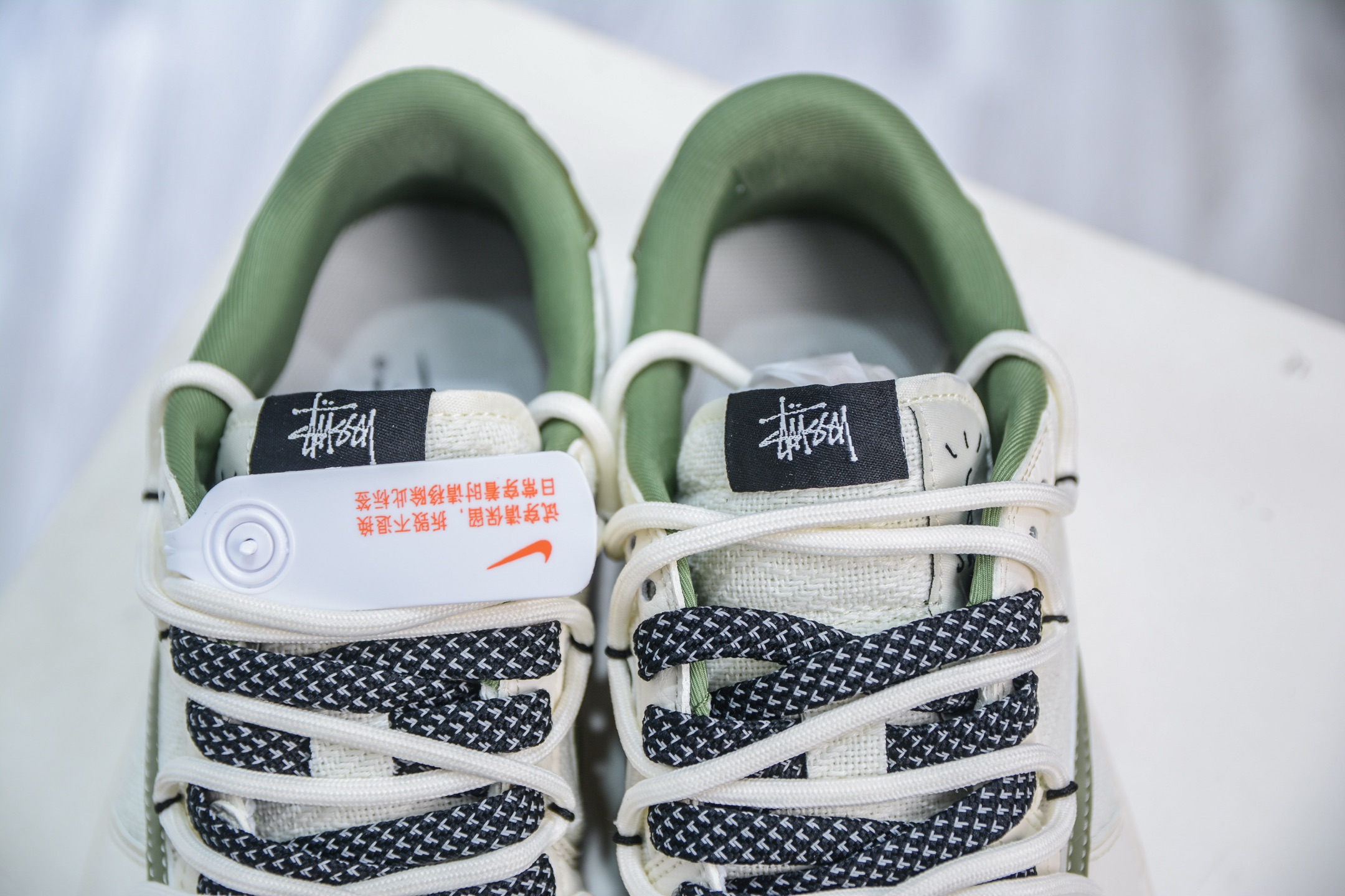 Travis Scott x Nike Air Jordan 1 Low x Stussy Green Hemp Sneakers 9 i1748469571148 3361 0 7