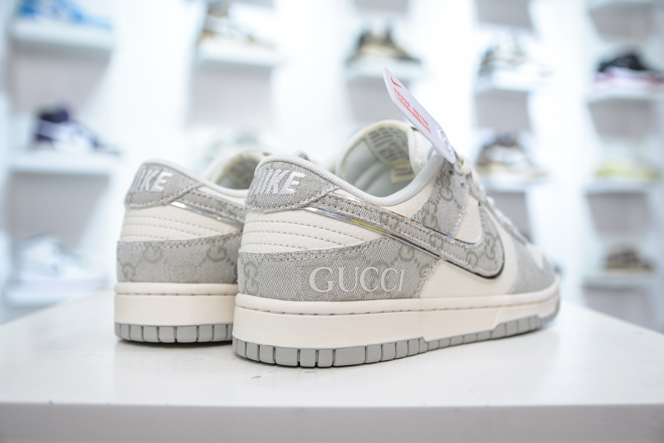 260 Nike SB Dunk Low x GUCCI 古驰联名-灰白牛仔 XD1588-212