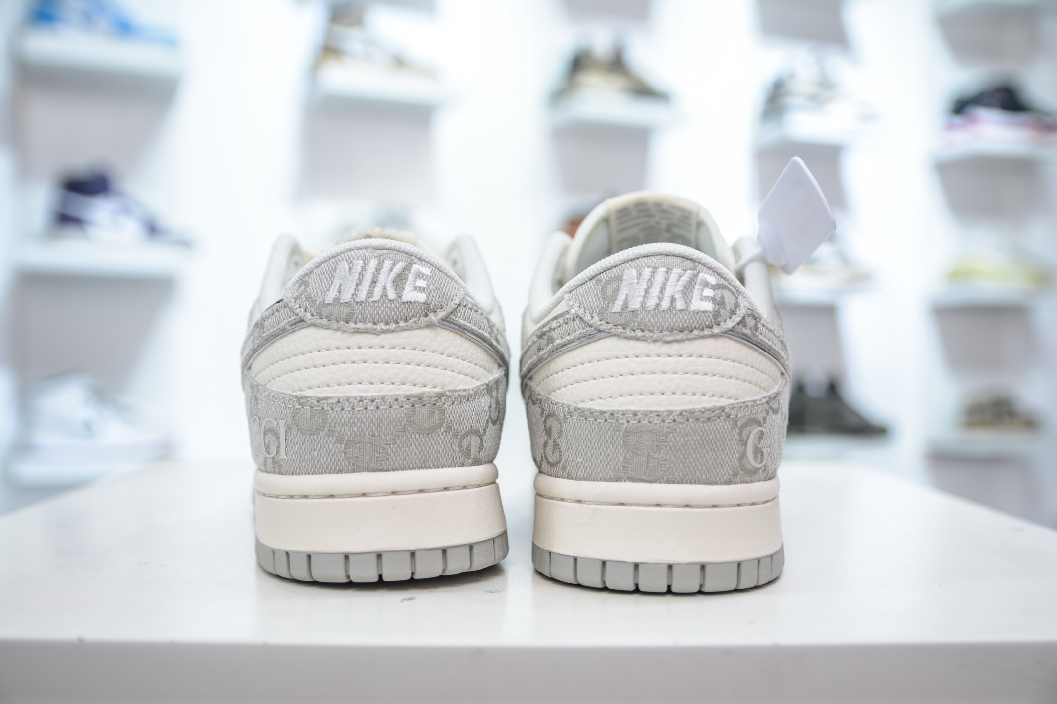 260 Nike SB Dunk Low x GUCCI 古驰联名-灰白牛仔 XD1588-212
