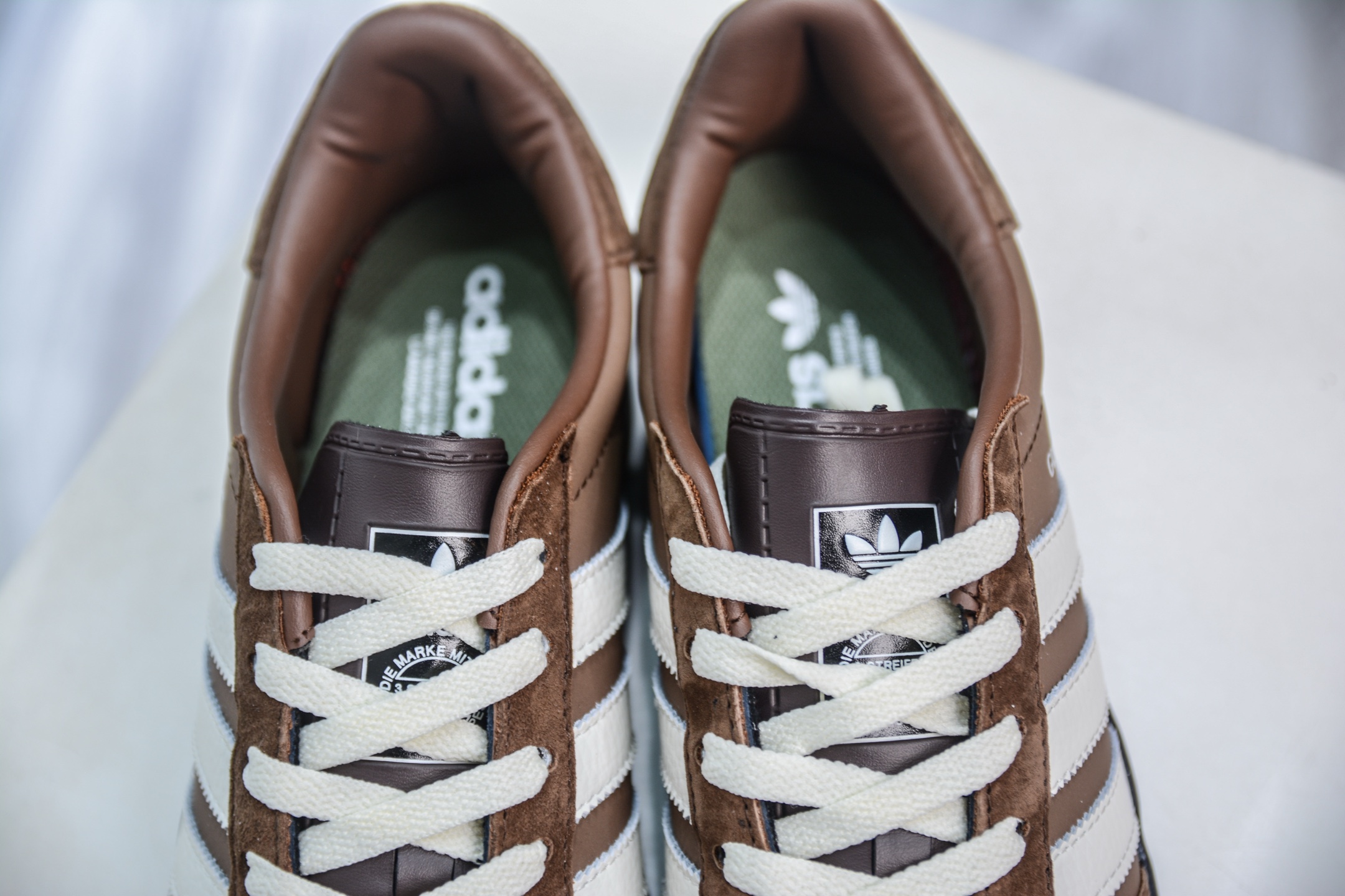 Adidas Originals Gazelle Indoor x Gucci Low-Top Sneakers - Brown 8 i1748469893606 5527 0 7