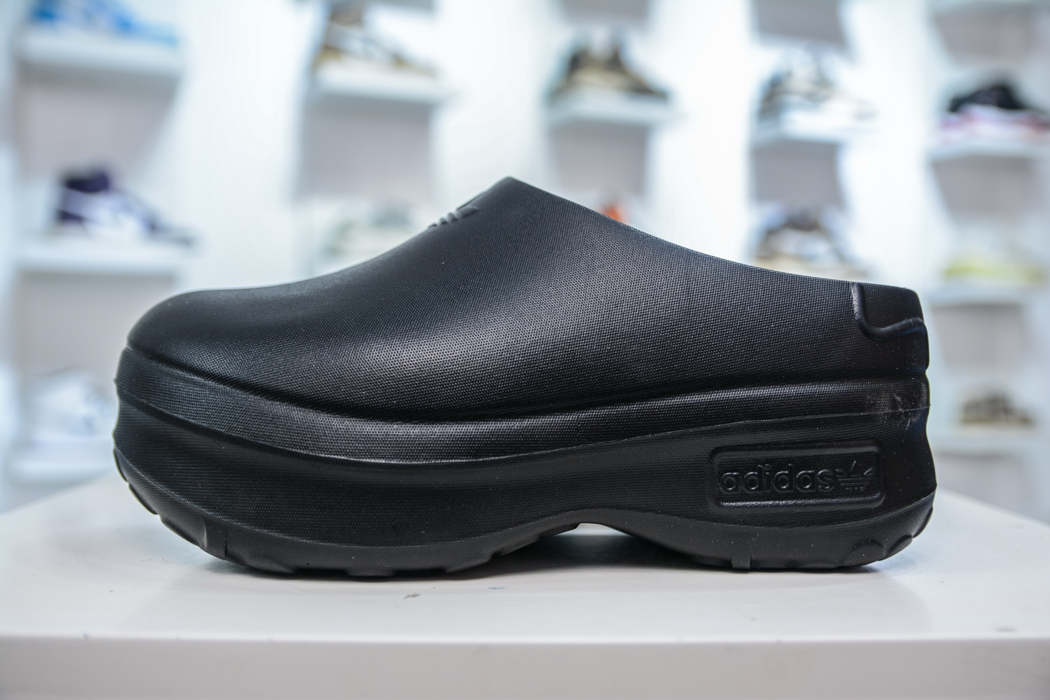 Adidas Originals AdiFOM Stan Smith Mule - Black, Lightweight Slip-On Clog 2 i1748471056675 9506 0 0