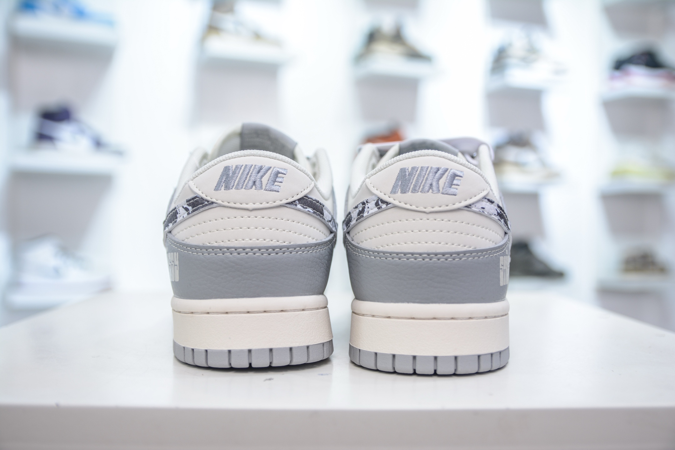Nike SB Dunk Low x Stussy White Grey Sneakers - Original Leather, Perfect Details 3 i1748543228623 4689 0 1
