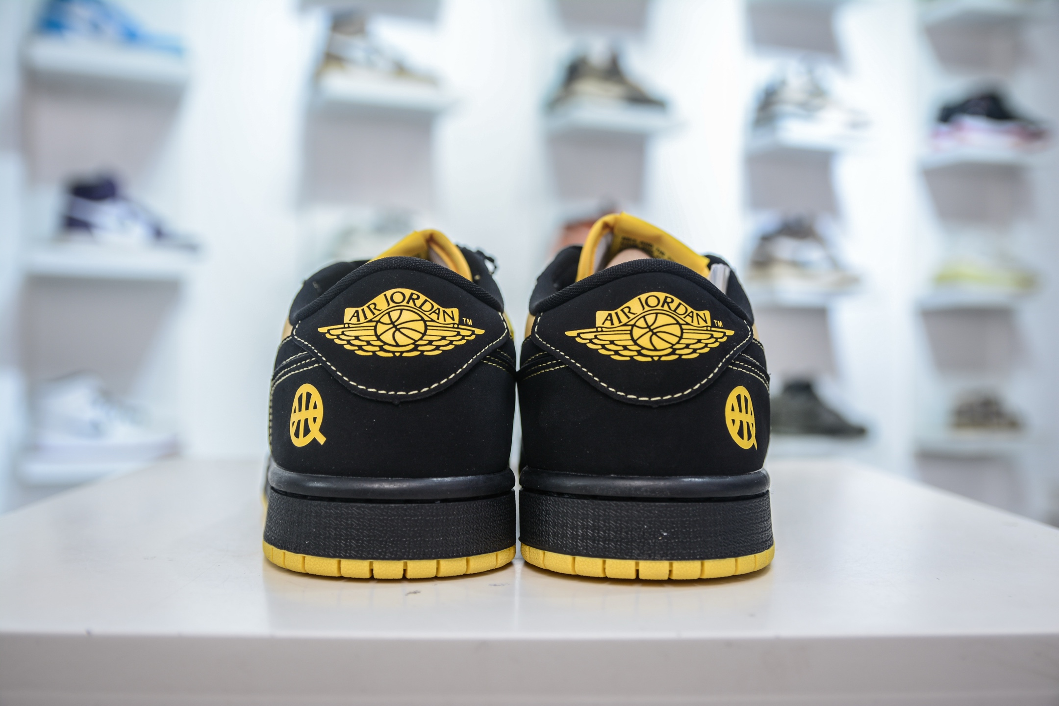 Air Jordan 1 Low Black/Taxi Yellow Casual Sneakers - IB8836 007 3 i1748543287497 7951 0 1