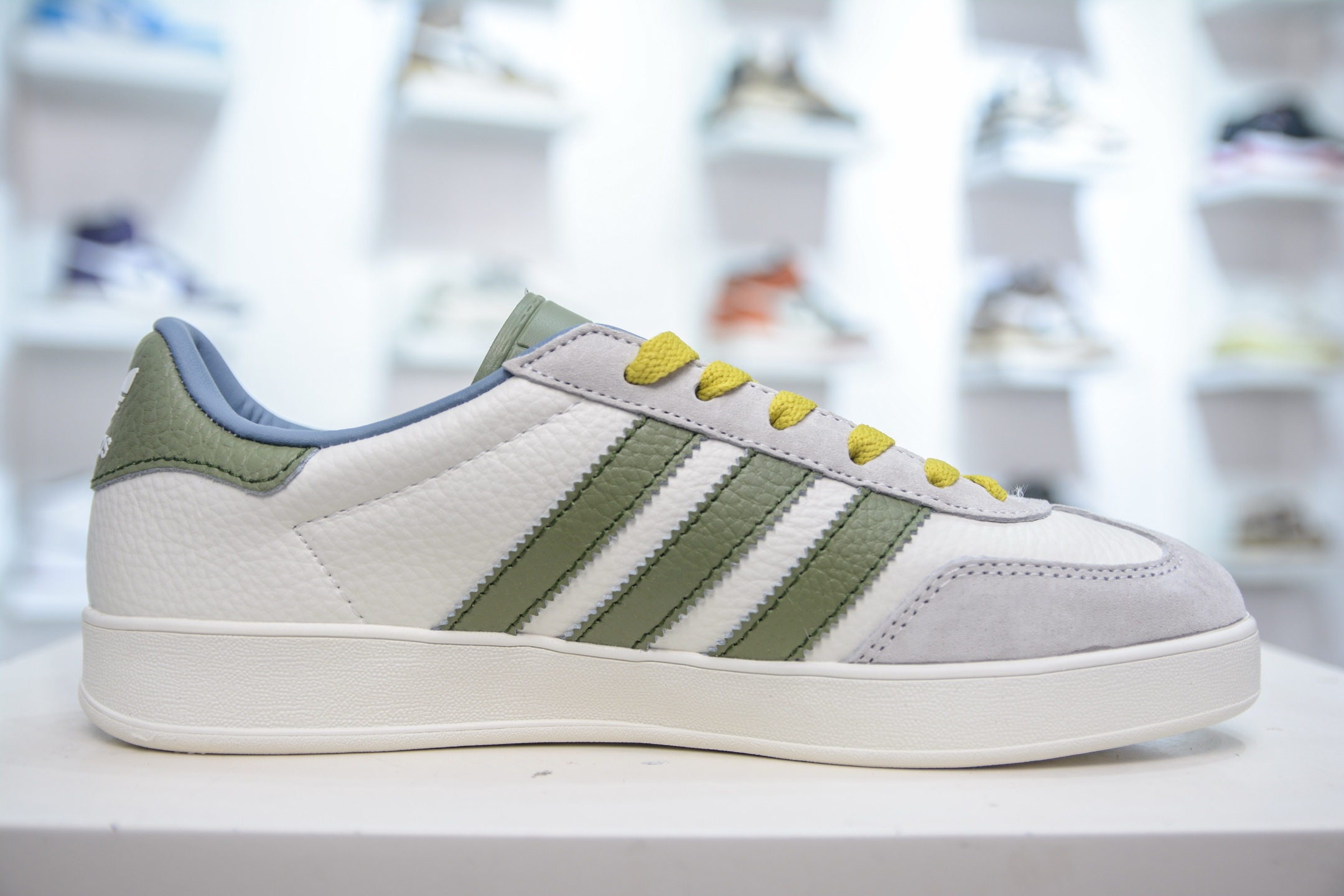 adidas Originals Gazelle INdoor x GUCCI 三叶草休闲防滑耐磨低帮板鞋 DD6607