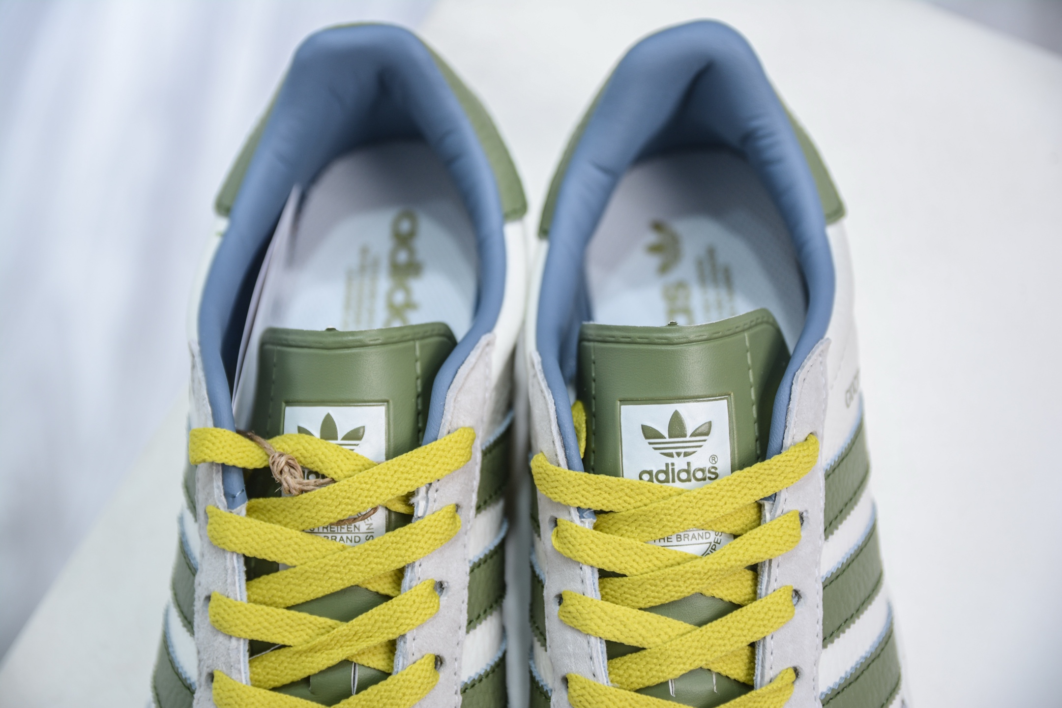 adidas Originals Gazelle INdoor x GUCCI 三叶草休闲防滑耐磨低帮板鞋 DD6607