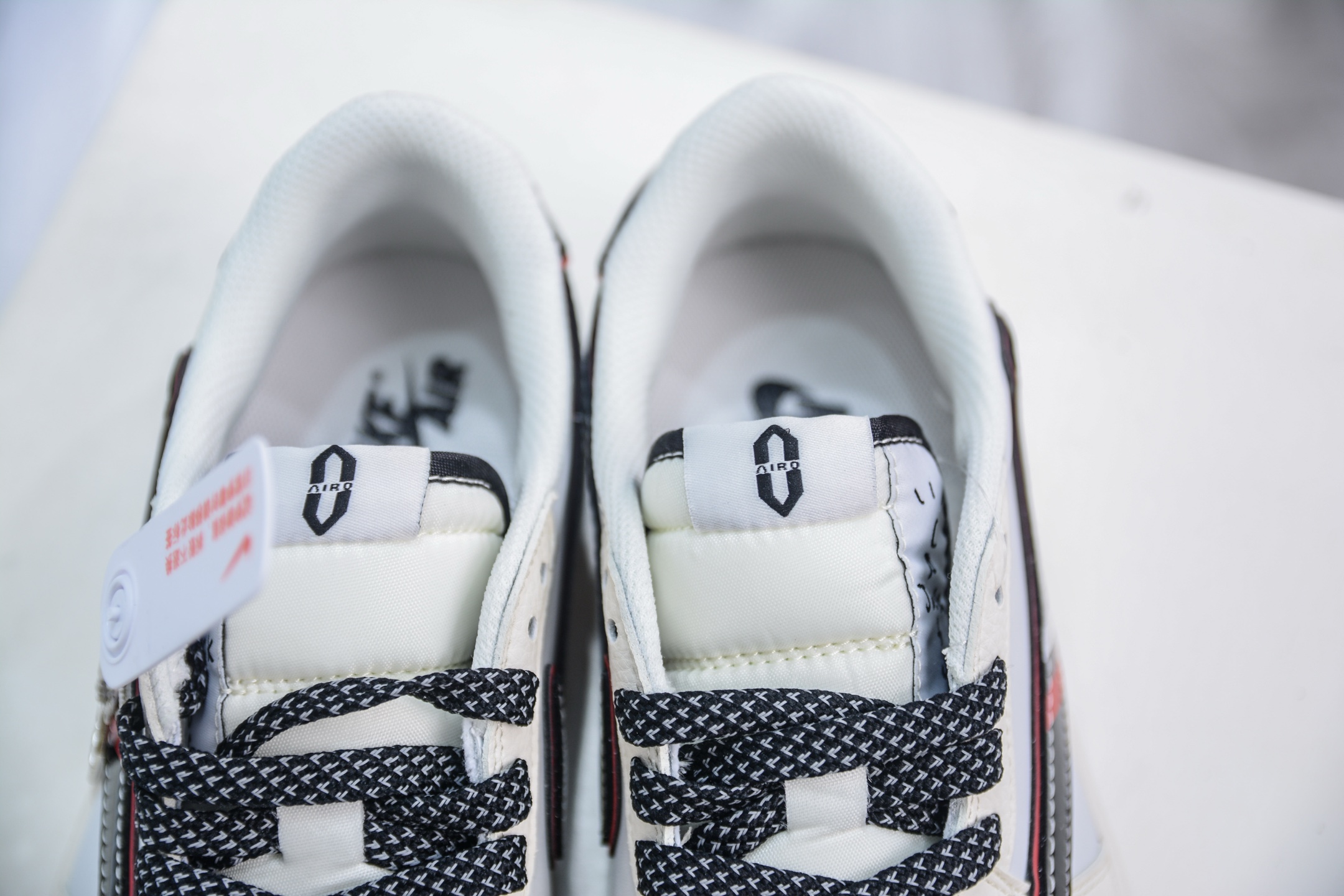 TS x Air Jordan AJ1 Low x 问界M9 倒钩低帮联名问界M9-米蓝红  FC1688-238