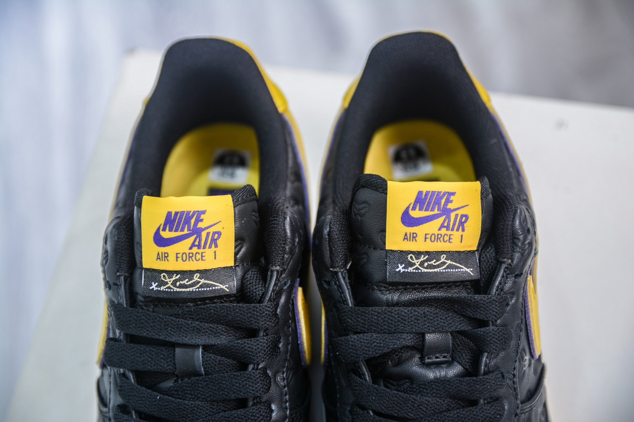 新G纯原 Nike Air Force 1 Low ”Kobe Bryant” 黑黄 空军一号低帮百搭休闲运动板鞋  HV5122-001