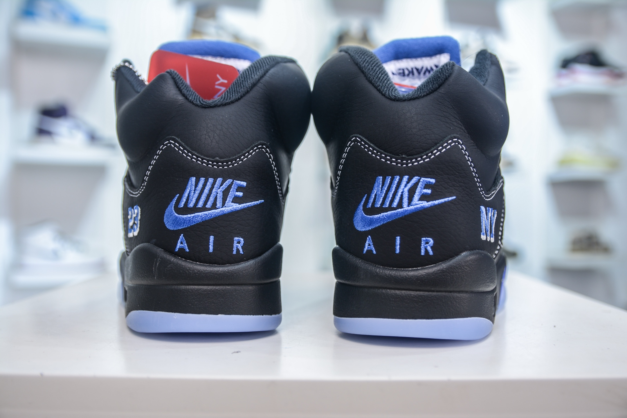 F版 Awake NY x Air Jordan AJ5联名黑蓝  DV4982-004