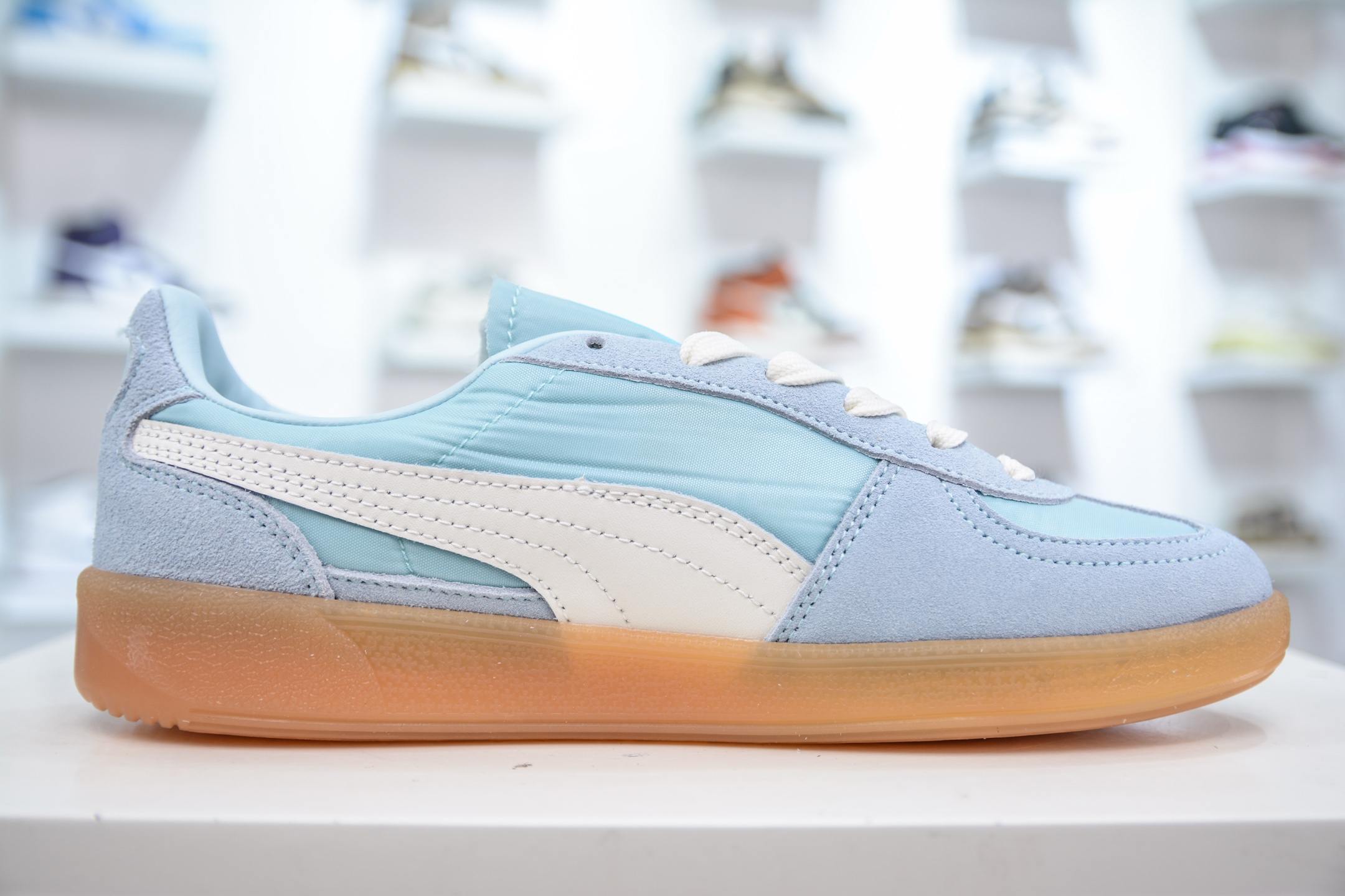 PUMA Palermo Leather Sneakers - Low-Top, Retro-Inspired, Casual & Stylish Shoes 3 i1749233459176 7605 0 2