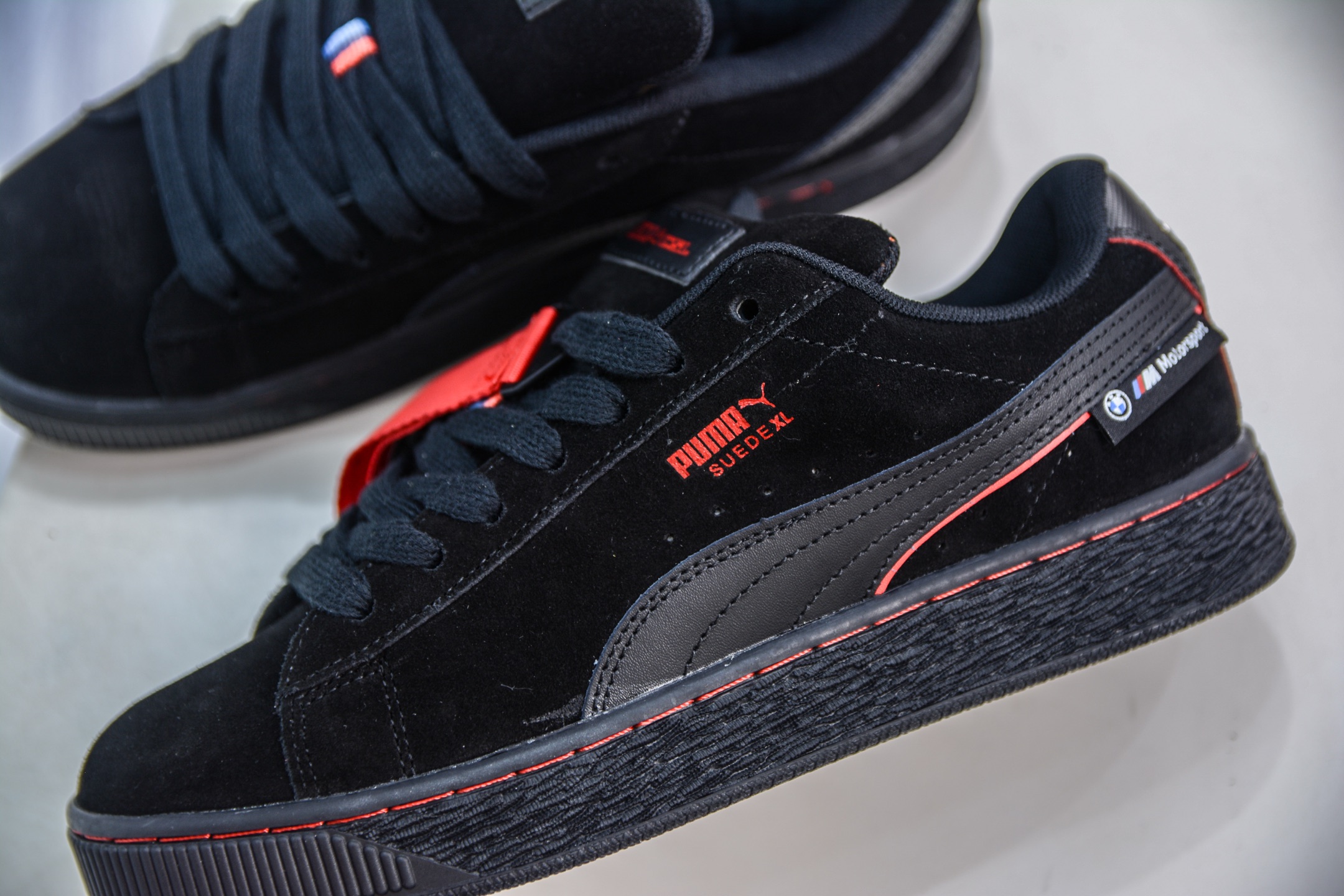 PUMA Suede XL Motorsport Black Low-Top Sneaker, Lightweight & Anti-Slip 7 i1749233508493 2310 0 6