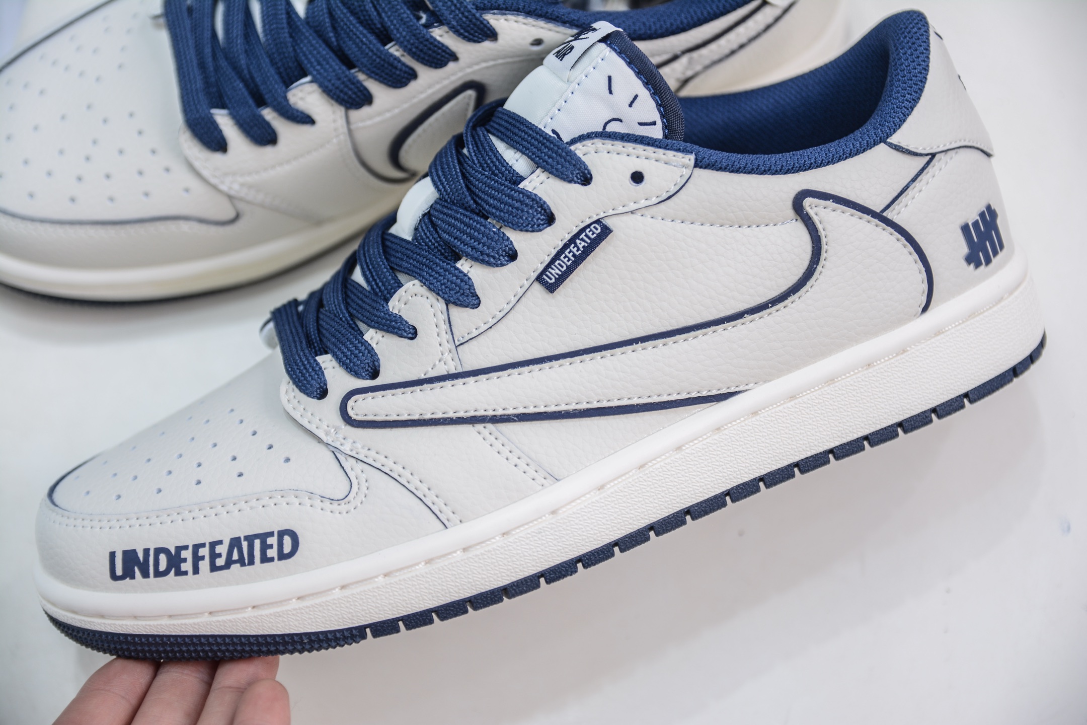 Air Jordan 1 Low x Undefeated Collab White/Deep Blue, Custom Colorway 8 i1749233926947 4961 0 6