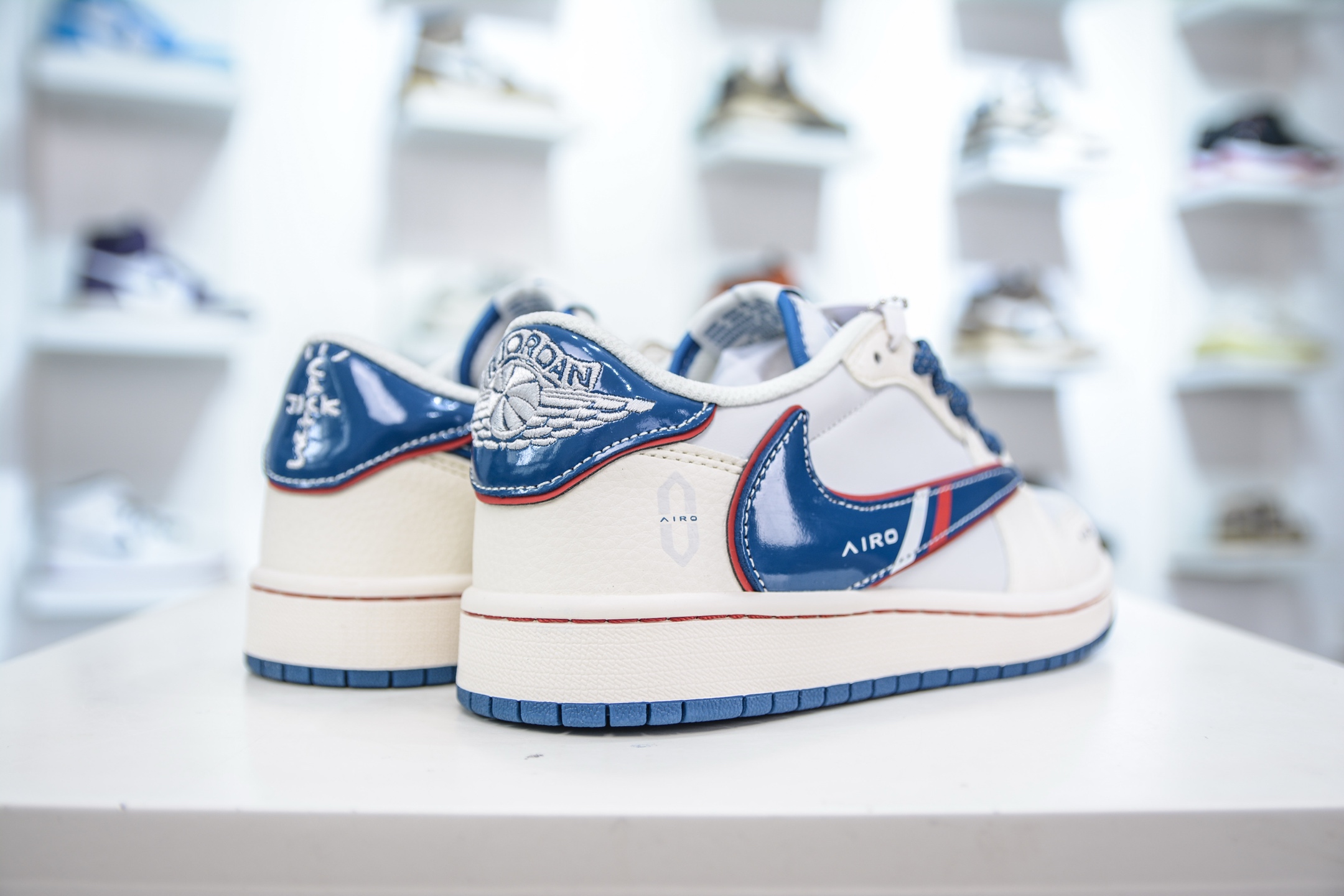 TS x Air Jordan 1 Low Custom 'M9-Star River Blue' - Limited Edition 7 i1749233981466 5218 0 5