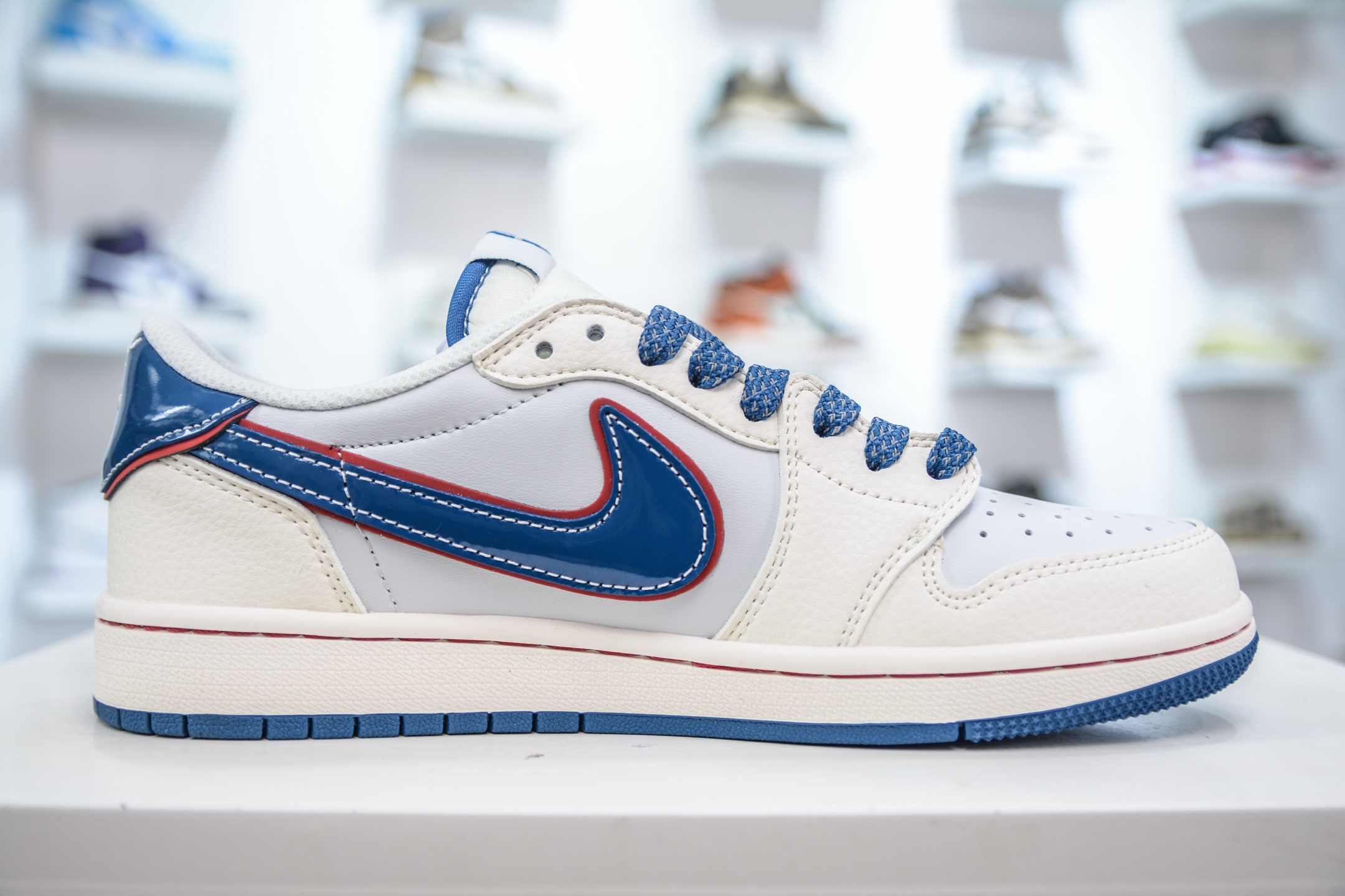TS x Air Jordan 1 Low Custom 'M9-Star River Blue' - Limited Edition 4 i1749233983560 182 0 2