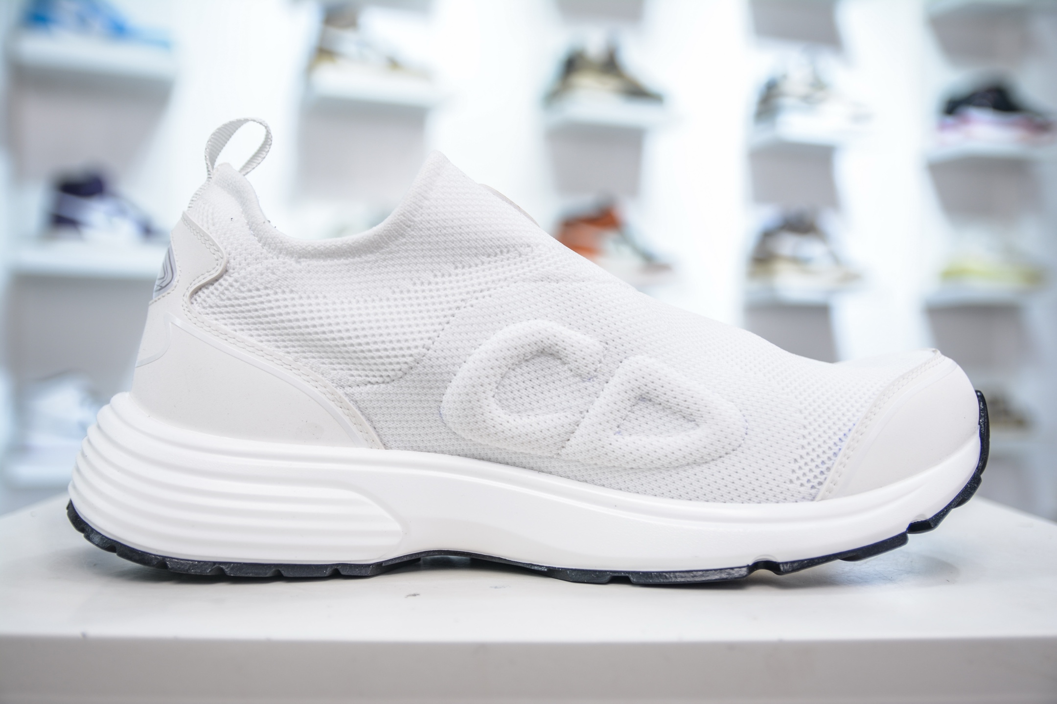 Dior B30 White Knit and Technical Fabric Slip-On Sneaker 4 i1749234284124 8353 0 2