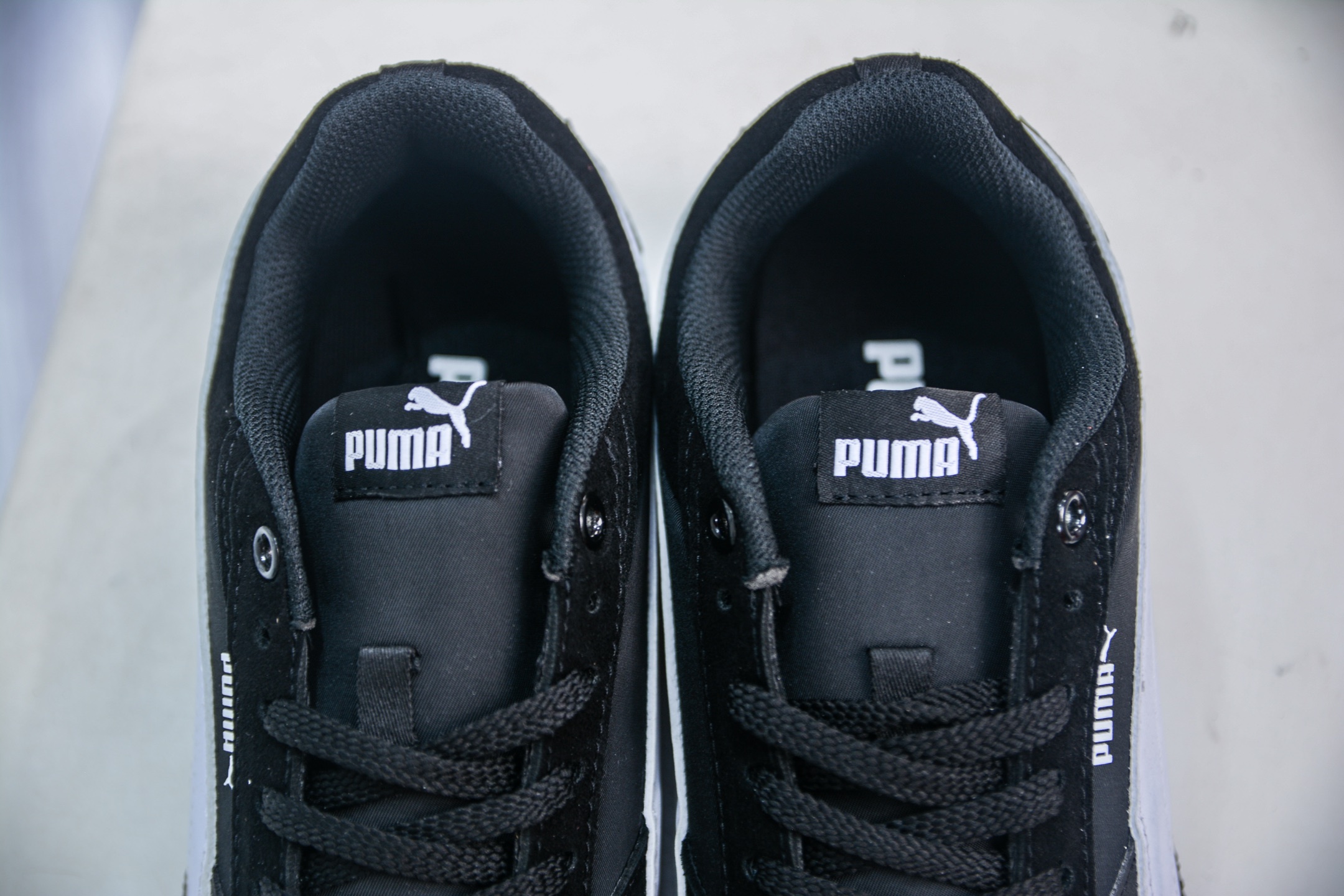 Puma Bella Donna Nylon Retro Running Shoe, Black/White, Lightweight & Breathable 10 i1749402407587 7839 0 8