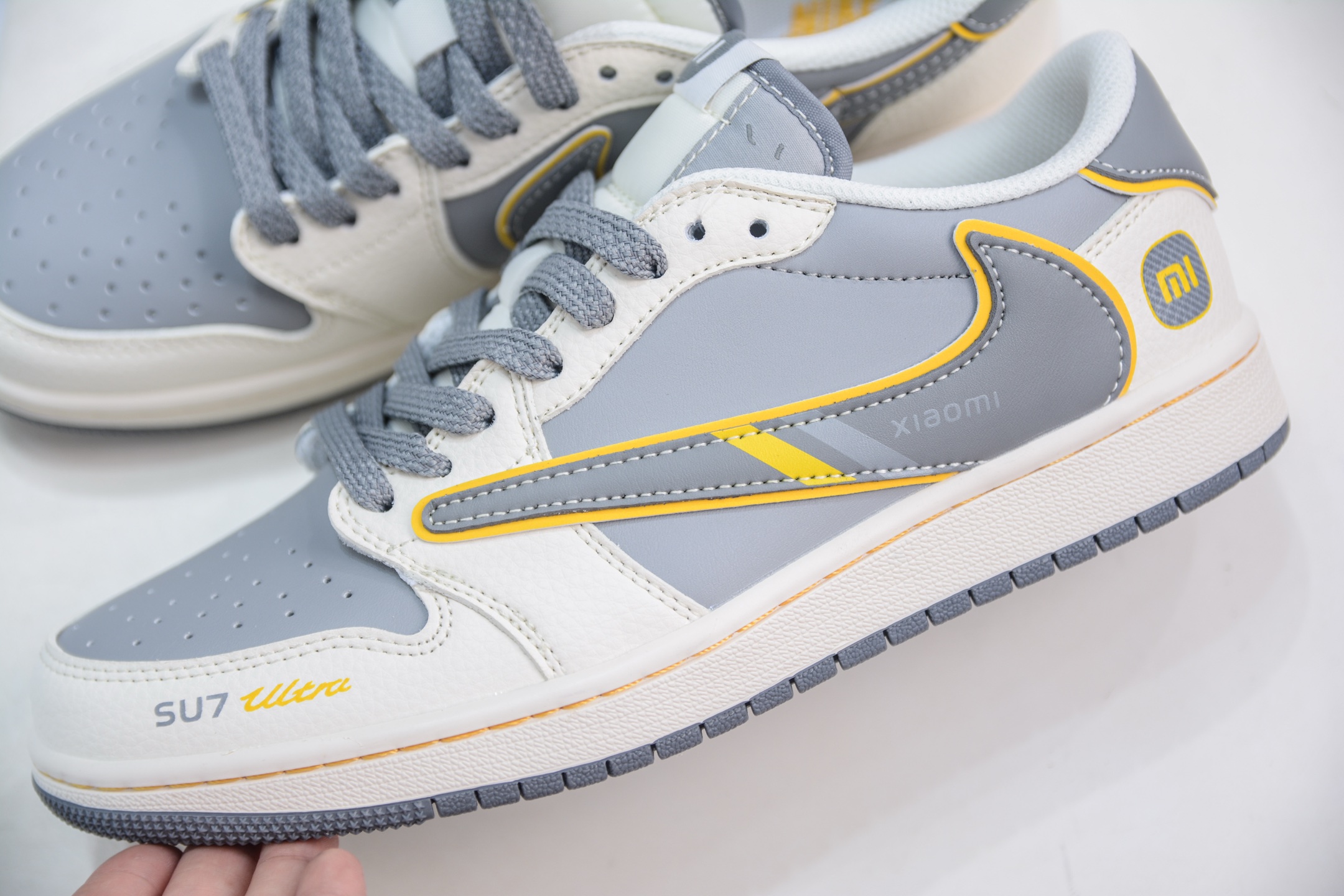 TS x Air Jordan 1 Low x Xiaomi SU7 Sneakers - Gray - US Size 6-11 8 i1749403454132 3255 0 6