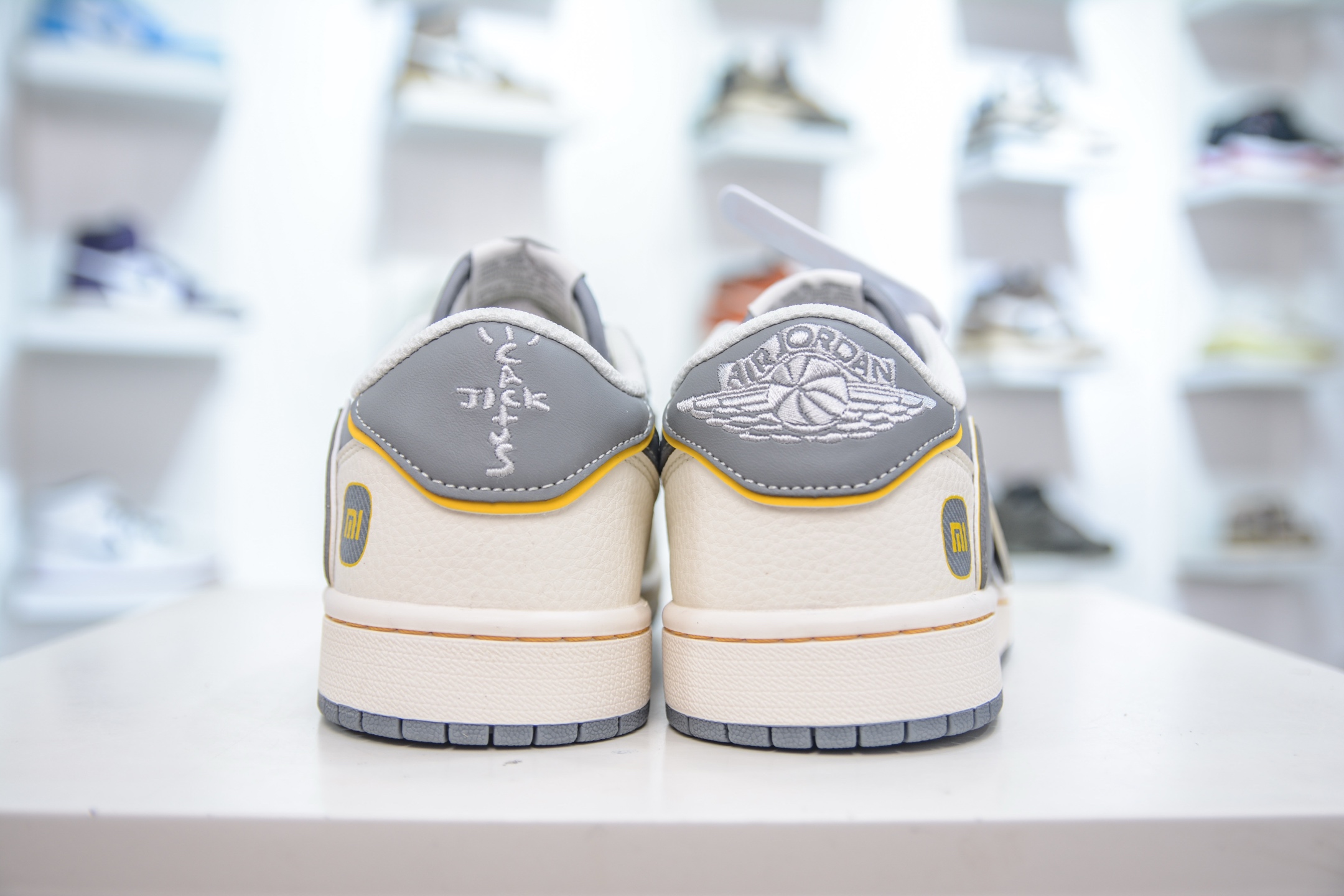 TS x Air Jordan 1 Low x Xiaomi SU7 Sneakers - Gray - US Size 6-11 3 i1749403454271 1261 0 1