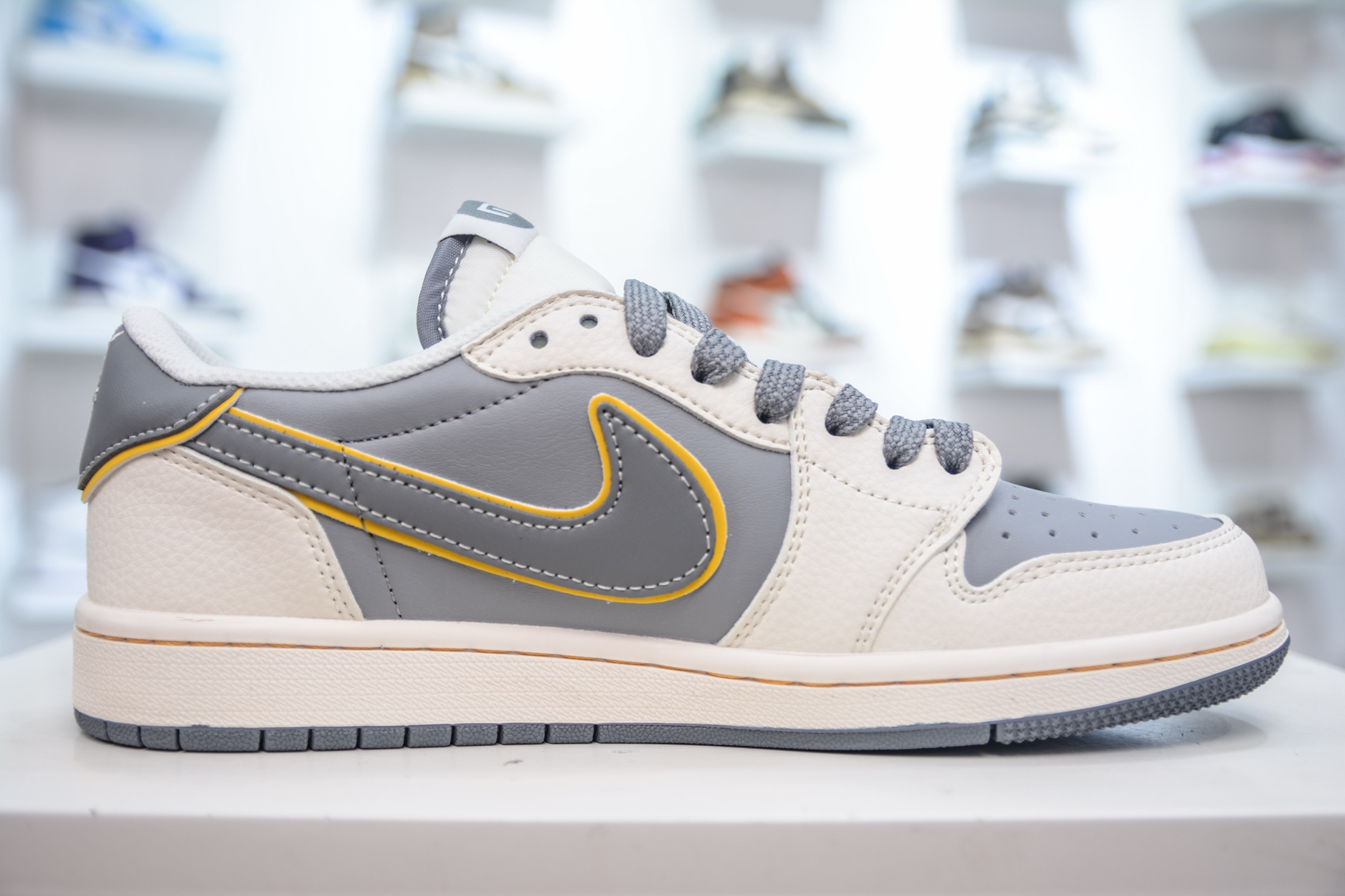 TS x Air Jordan 1 Low x Xiaomi SU7 Sneakers - Gray - US Size 6-11 4 i1749403454555 5389 0 2