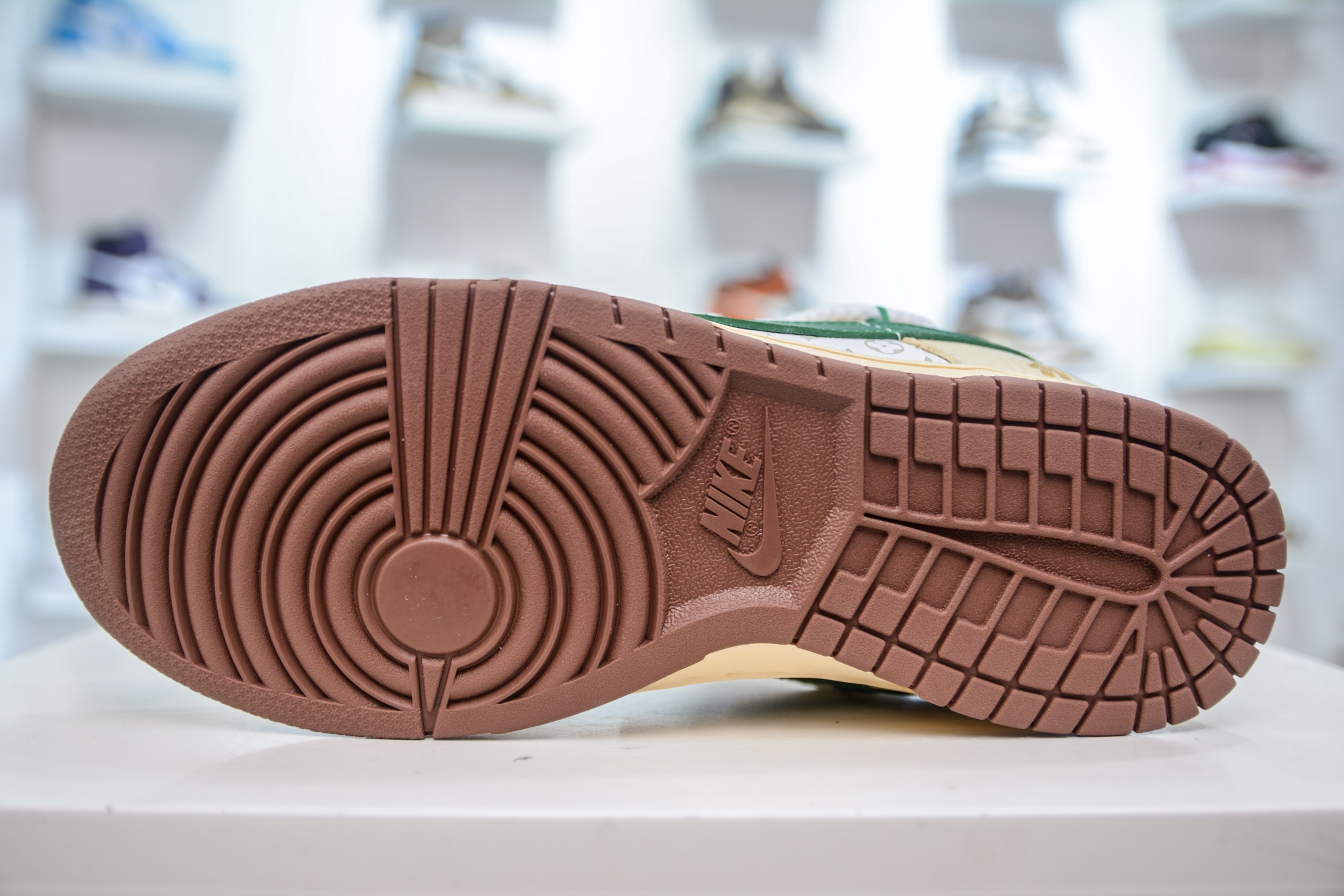 Nike SB Dunk Low X Louis Vuitton Collab Sneakers, Cream/Green, All Sizes 5 i1749404310958 4490 0 4