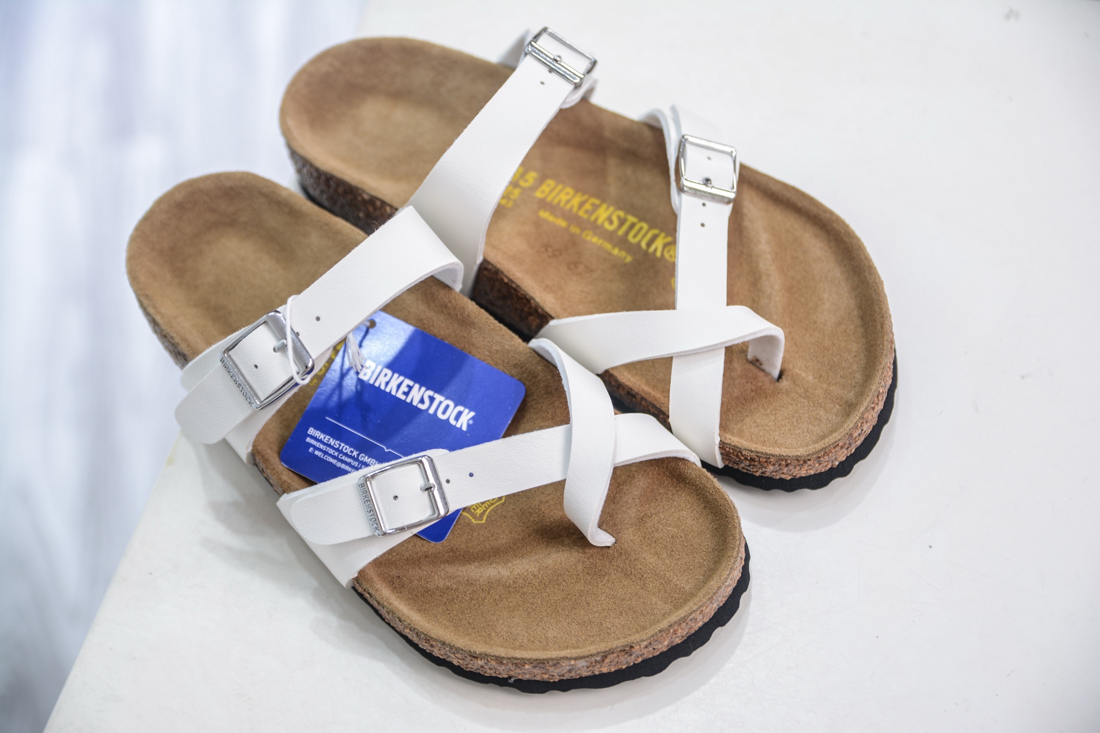 Birkenstock Milano White Sandals | Soft Footbed | Adjustable Straps 8 i1749404655729 6534 0 6