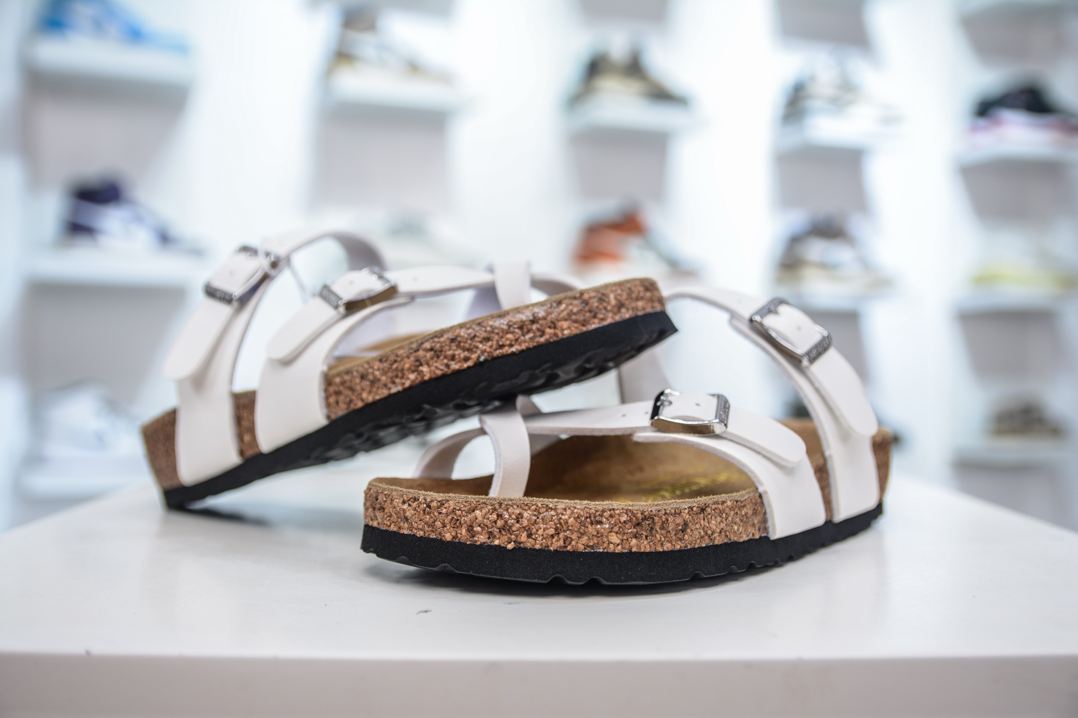 Birkenstock Milano White Sandals | Soft Footbed | Adjustable Straps 5 i1749404655760 9867 0 3