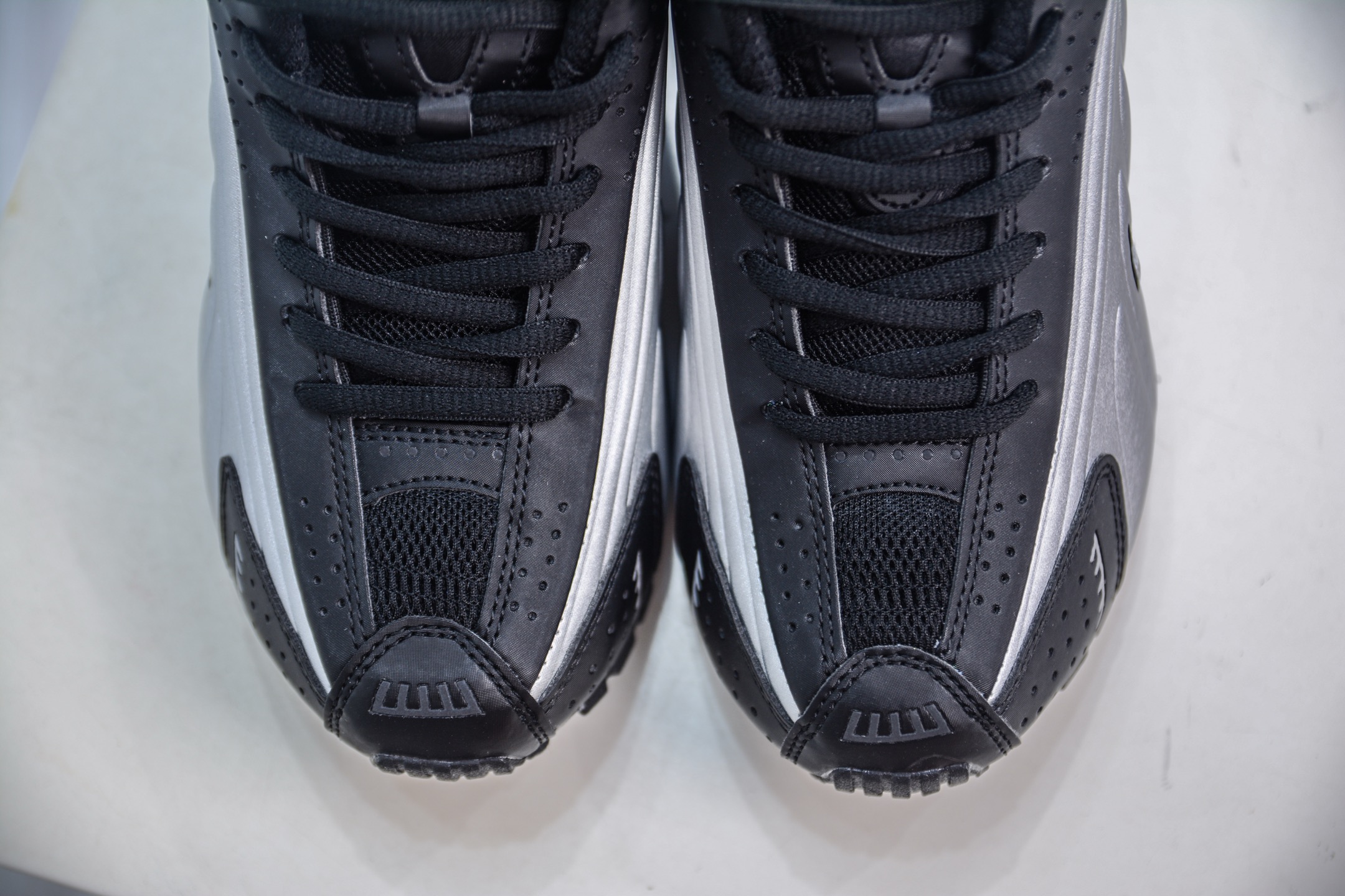 Nike Shox MR4: Classic Millennium Shoe with Shox Cushioning System - Black/Silver 9 i1749404758685 8558 0 8