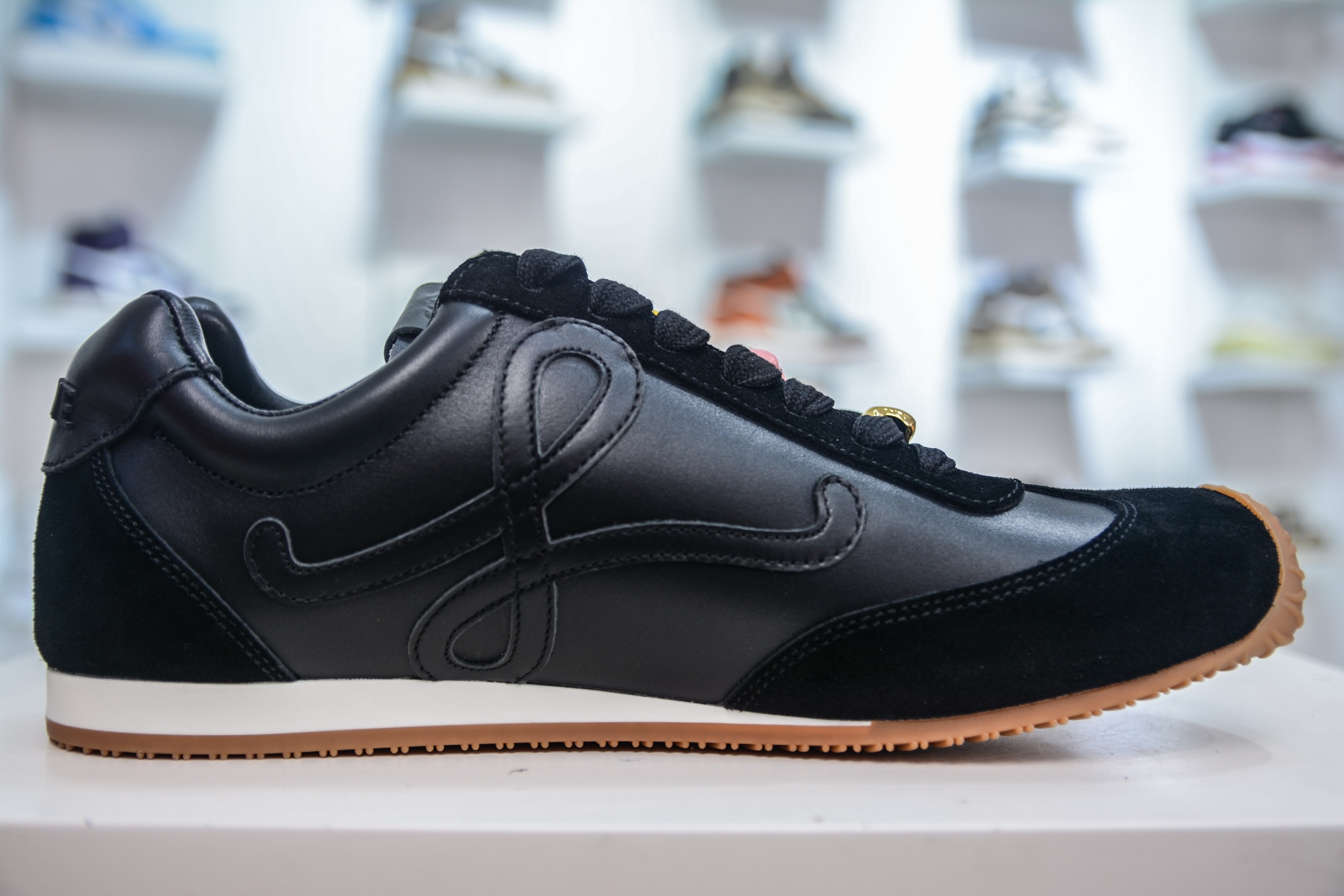 Loewe Ballet Runner 2.0 Black Leather Sneakers - Comfortable & Stylish 4 i1749404926284 2095 0 2