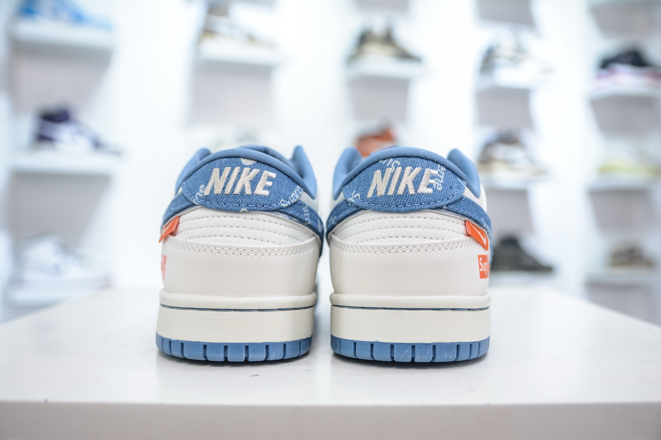 Nike SB Dunk Low x Supreme Collab White Blue Denim Sneakers 3 i1749484173152 951 0 1