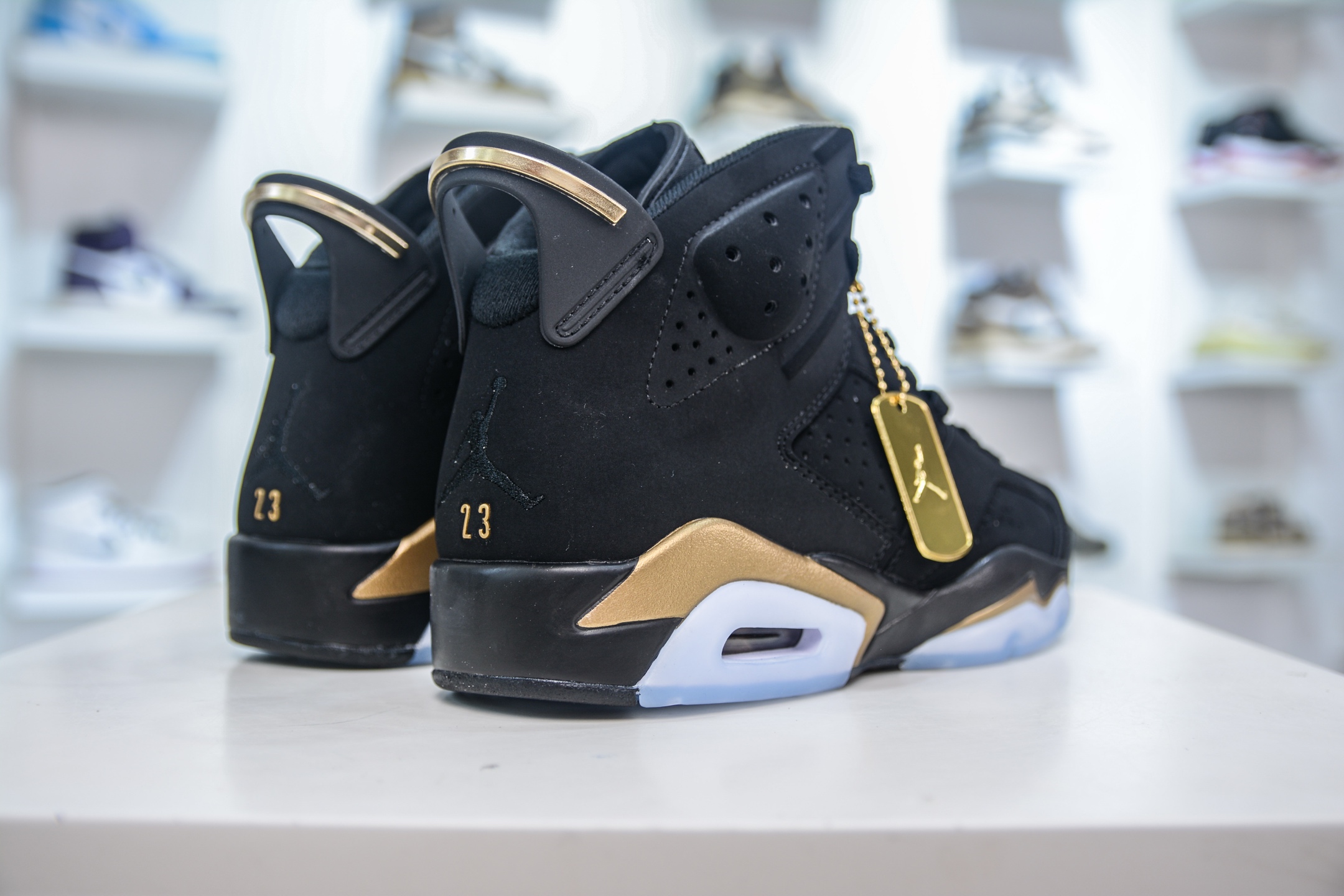 Air Jordan AJ6 Retro ”DMP” 黑金 乔丹AJ6代中帮复古休闲文化篮球鞋 CT4954-007