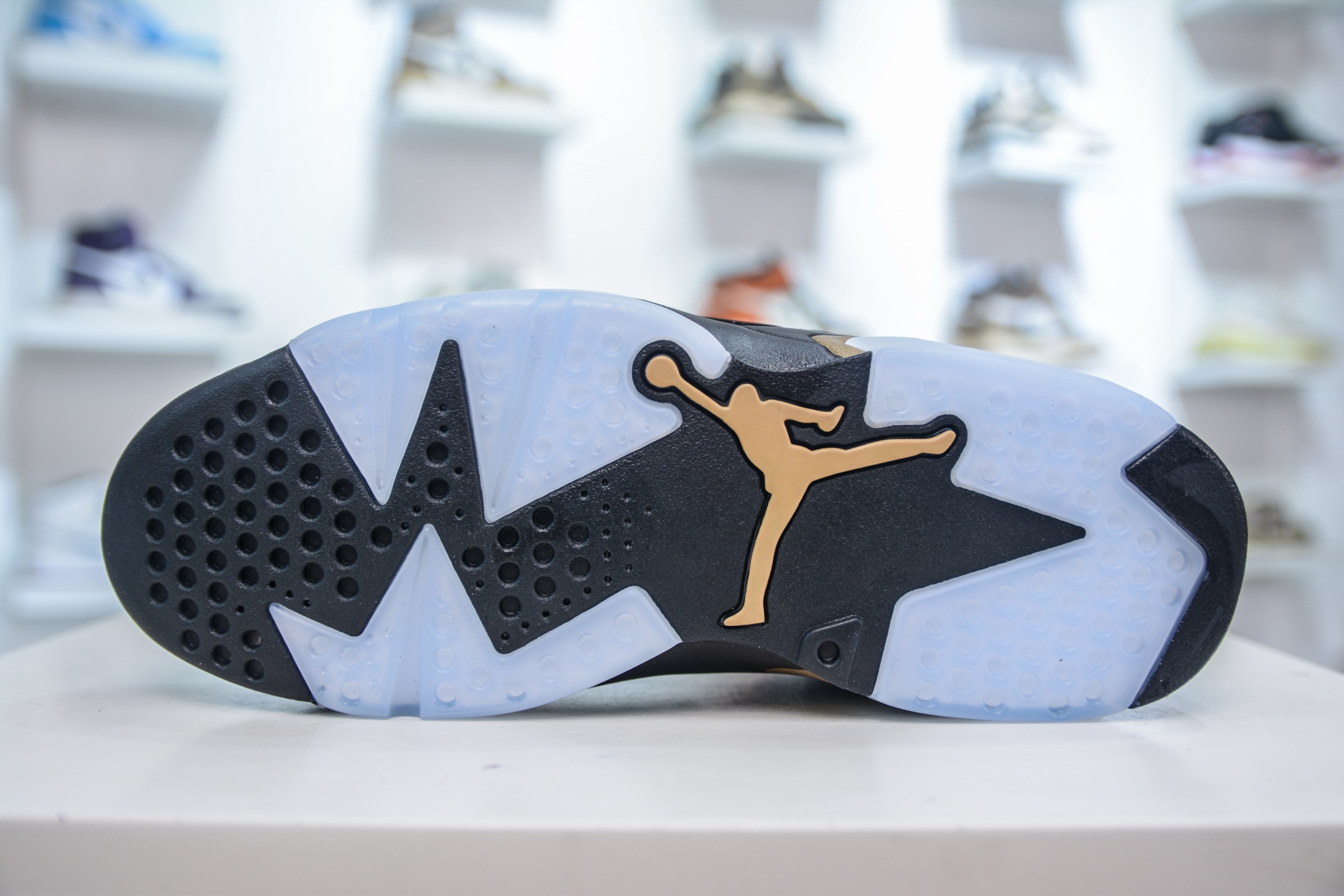 Air Jordan AJ6 Retro ”DMP” 黑金 乔丹AJ6代中帮复古休闲文化篮球鞋 CT4954-007