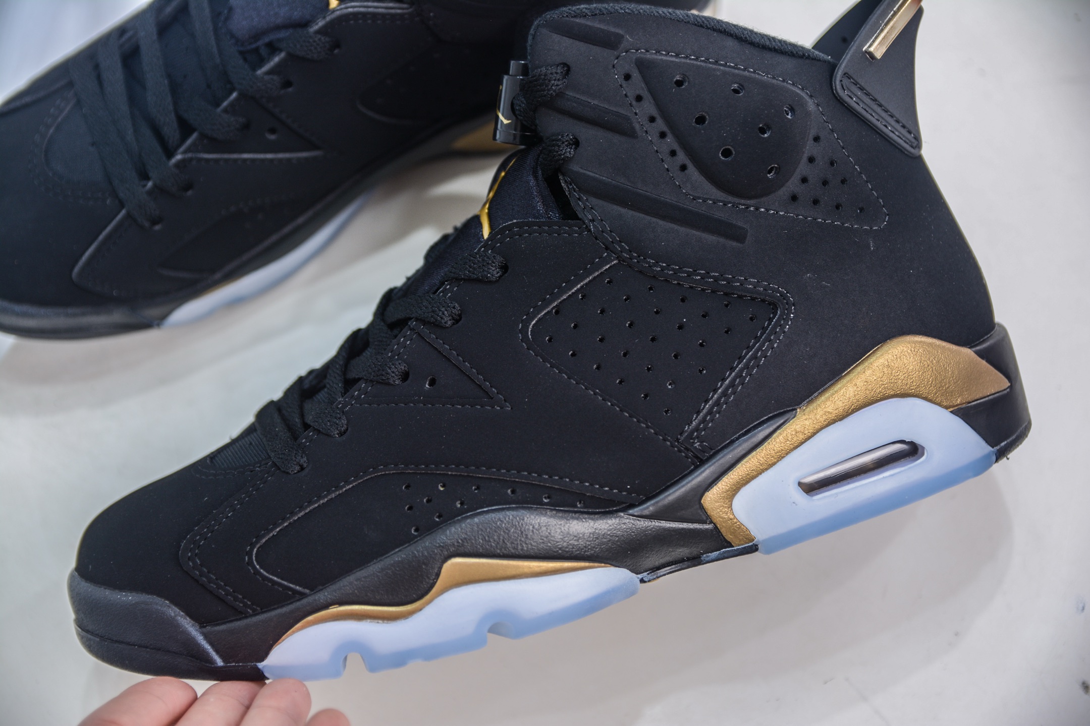 Air Jordan AJ6 Retro ”DMP” 黑金 乔丹AJ6代中帮复古休闲文化篮球鞋 CT4954-007