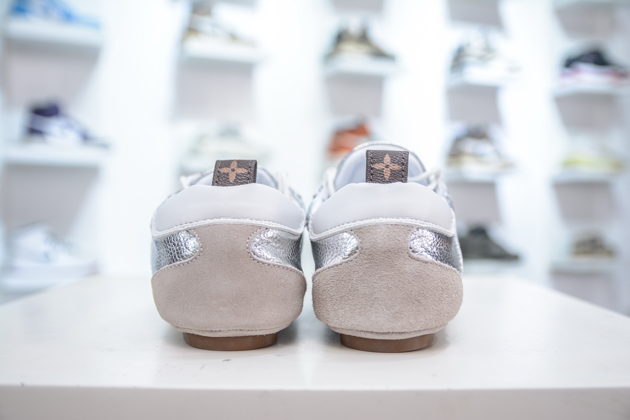 Louis Vuitton Sneakerina Ballet Shoes - Silver Leather, Early Spring 2025 2 i1749658383675 5234 0 1