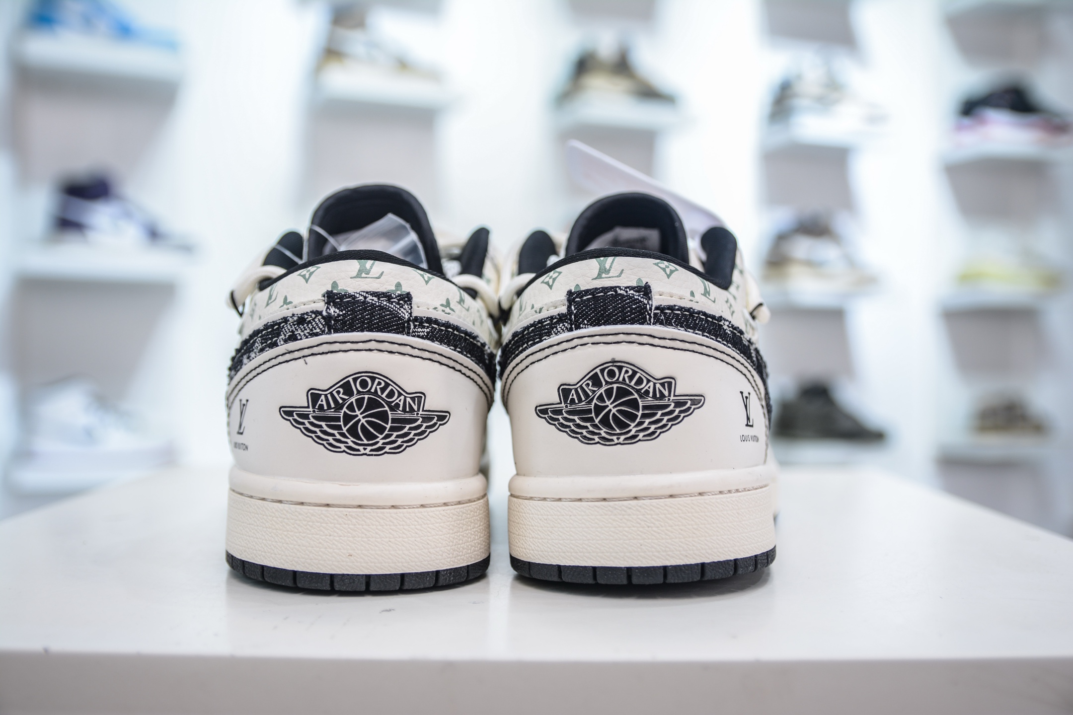 Air Jordan 1 Retro Low x Louis Vuitton White Black Custom Sneakers 3 i1749751910750 2597 0 1