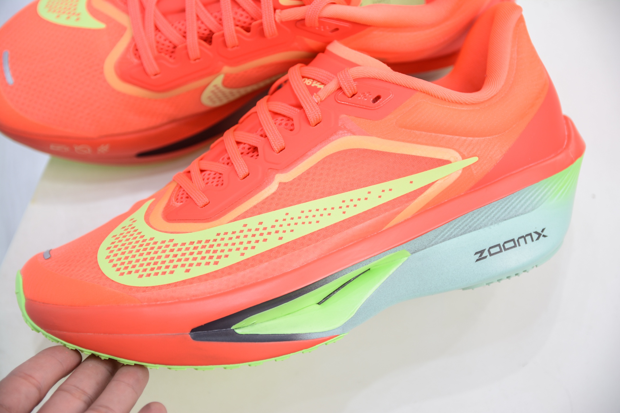Nike Zoom Fly 6 Women's Running Shoes, Lightweight & Responsive, Coral/Mint 8 i1749753461976 3044 0 6