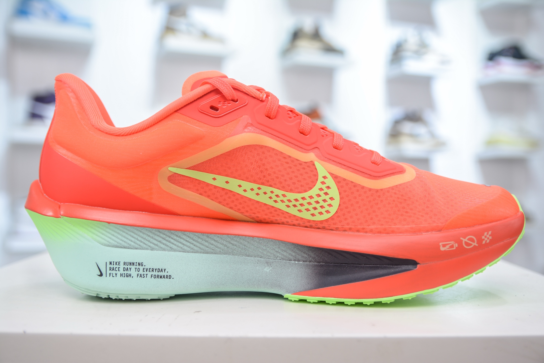 Nike Zoom Fly 6 Women's Running Shoes, Lightweight & Responsive, Coral/Mint 4 i1749753462008 8474 0 2