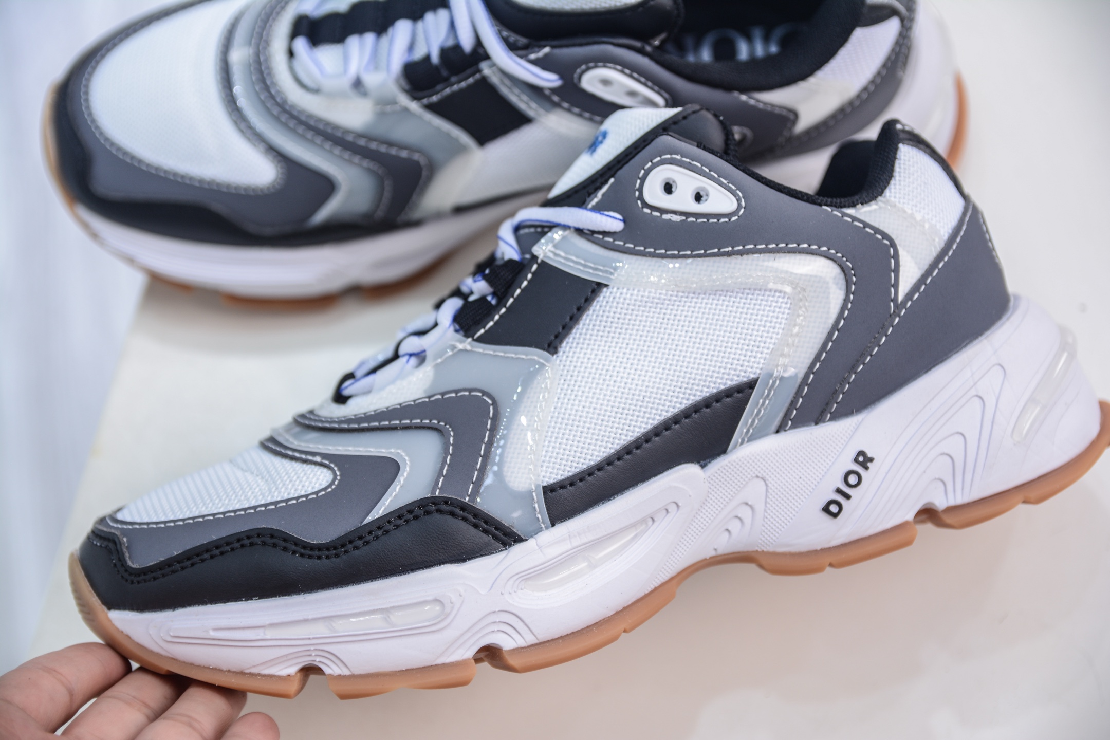 Dior CD1 Low-Top Sneakers: Mesh Upper, Iconic Design, and Comfortable Fit 8 i1749753886585 3572 0 6