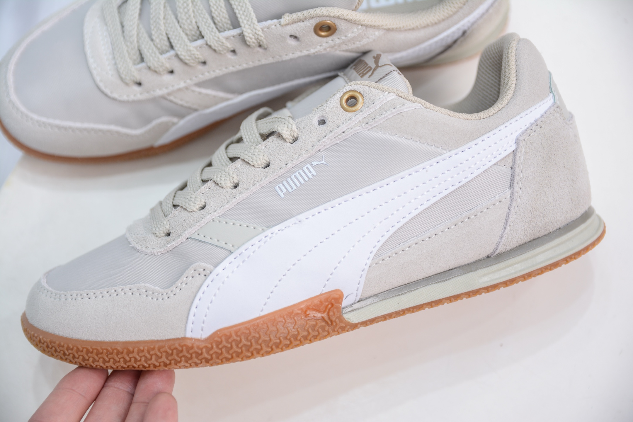 Puma Bella Donna Nylon 透气布面彪马薄底系列 复古运动休闲跑鞋 403554-05-莆田鞋,莆田鞋货源,高仿鞋,高仿鞋货源,安福档口,莆田高仿鞋,莆田鞋批发,高仿鞋批发,莆田高仿运动鞋,高仿运动鞋,莆田运动鞋 Puma Bella Donna Nylon 透气布面彪马薄底系列 复古运动休闲跑鞋 403554-05